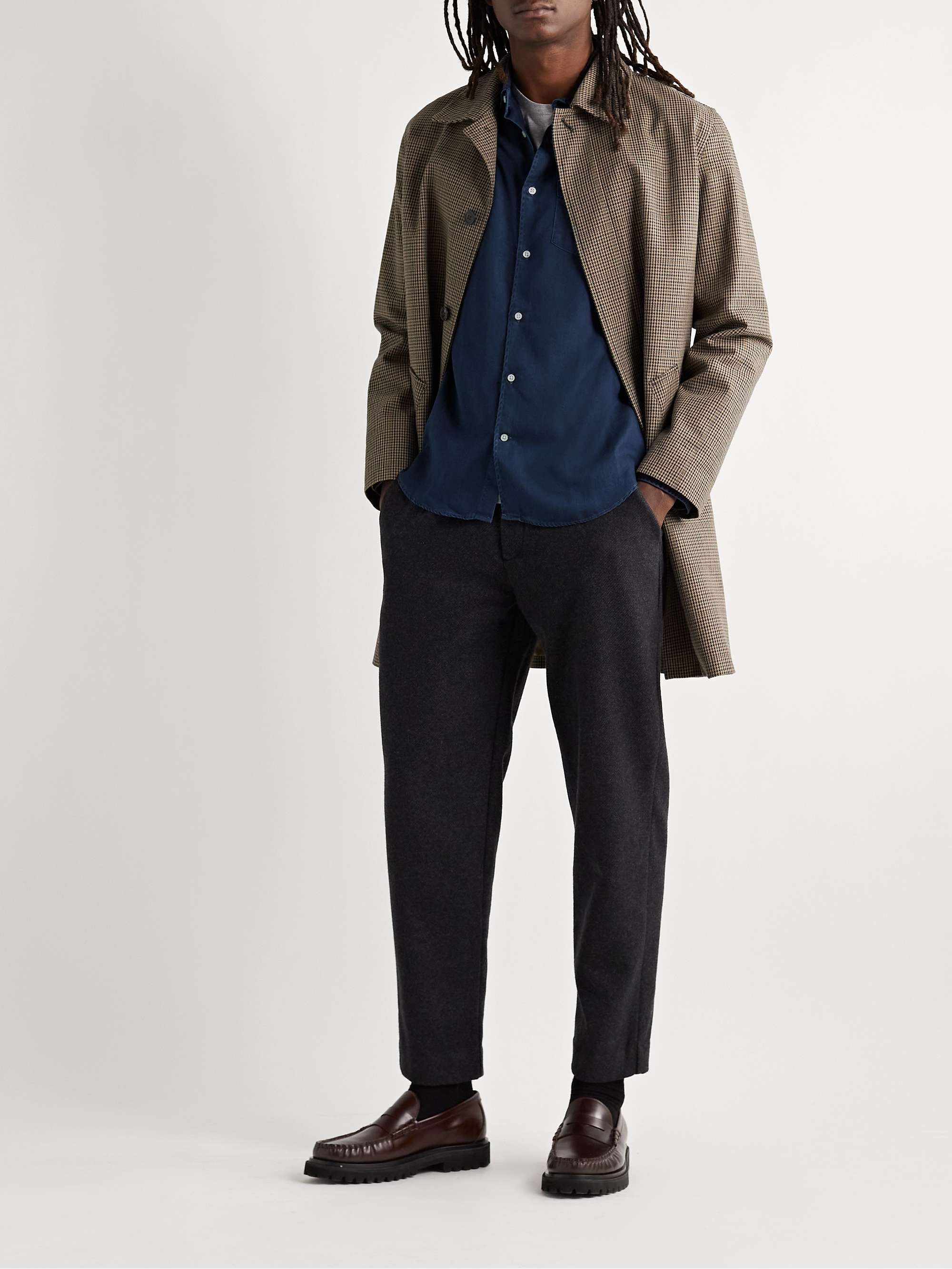 OFFICINE GÉNÉRALE Giacomo Lyocell-Chambray Shirt