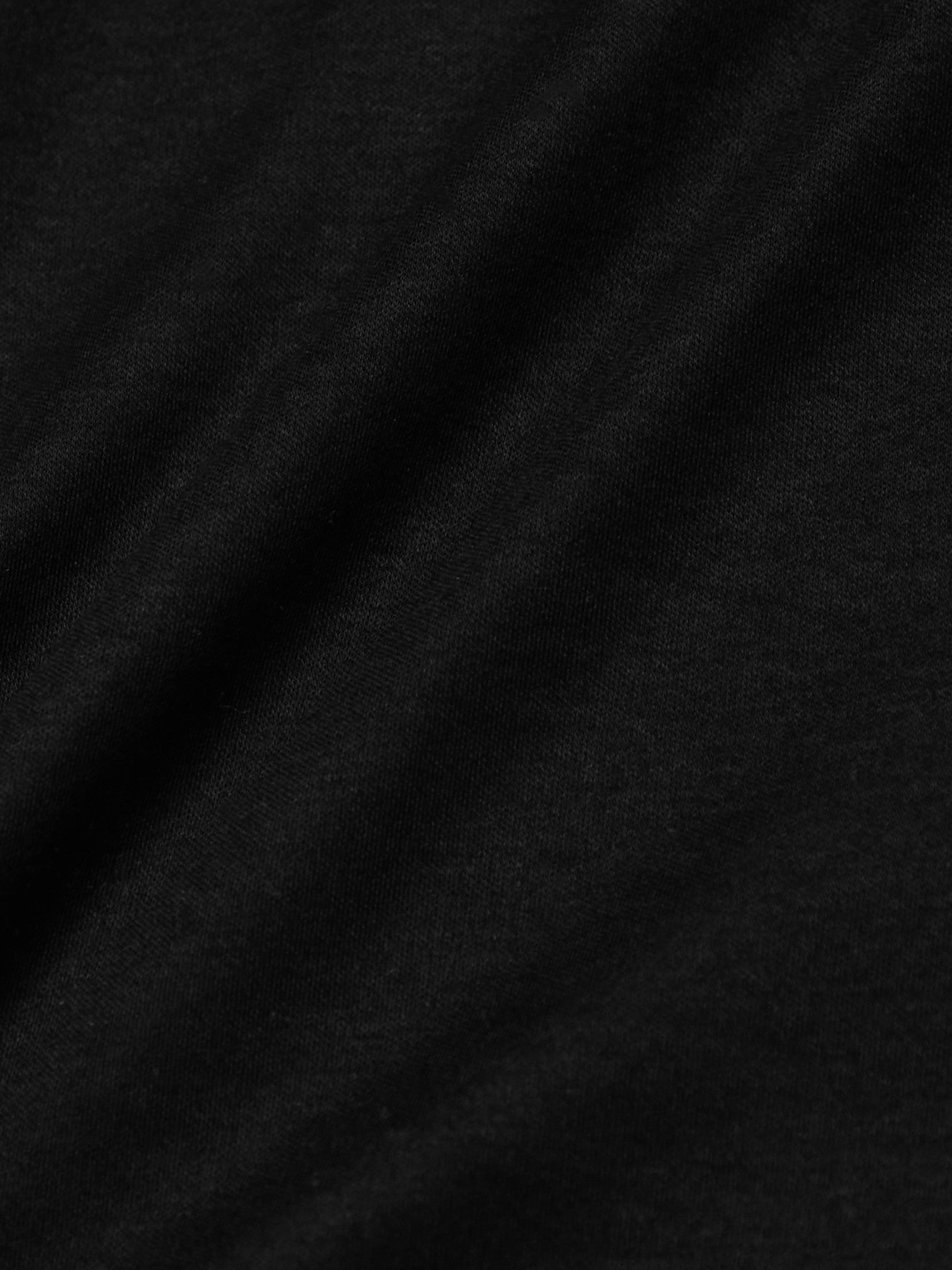 Shop Zimmerli Sea Island Cotton-jersey T-shirt In Black