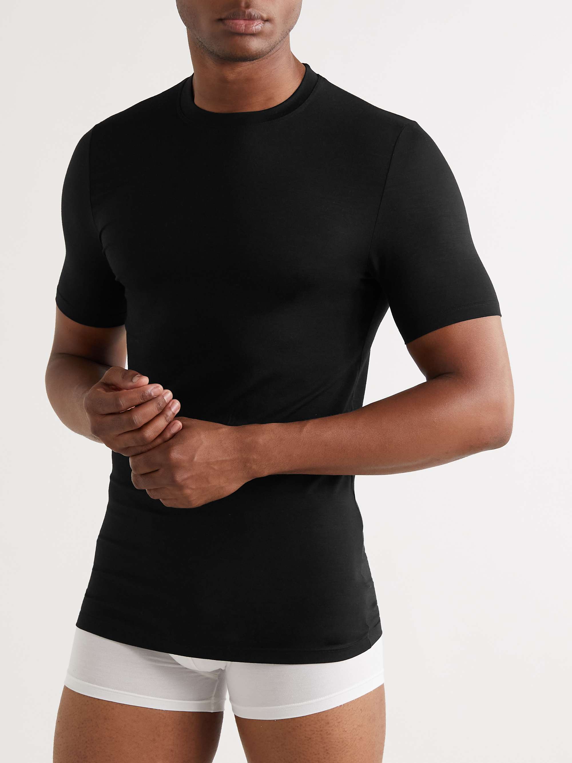 ZIMMERLI Pureness Stretch-Micro Modal T-shirt