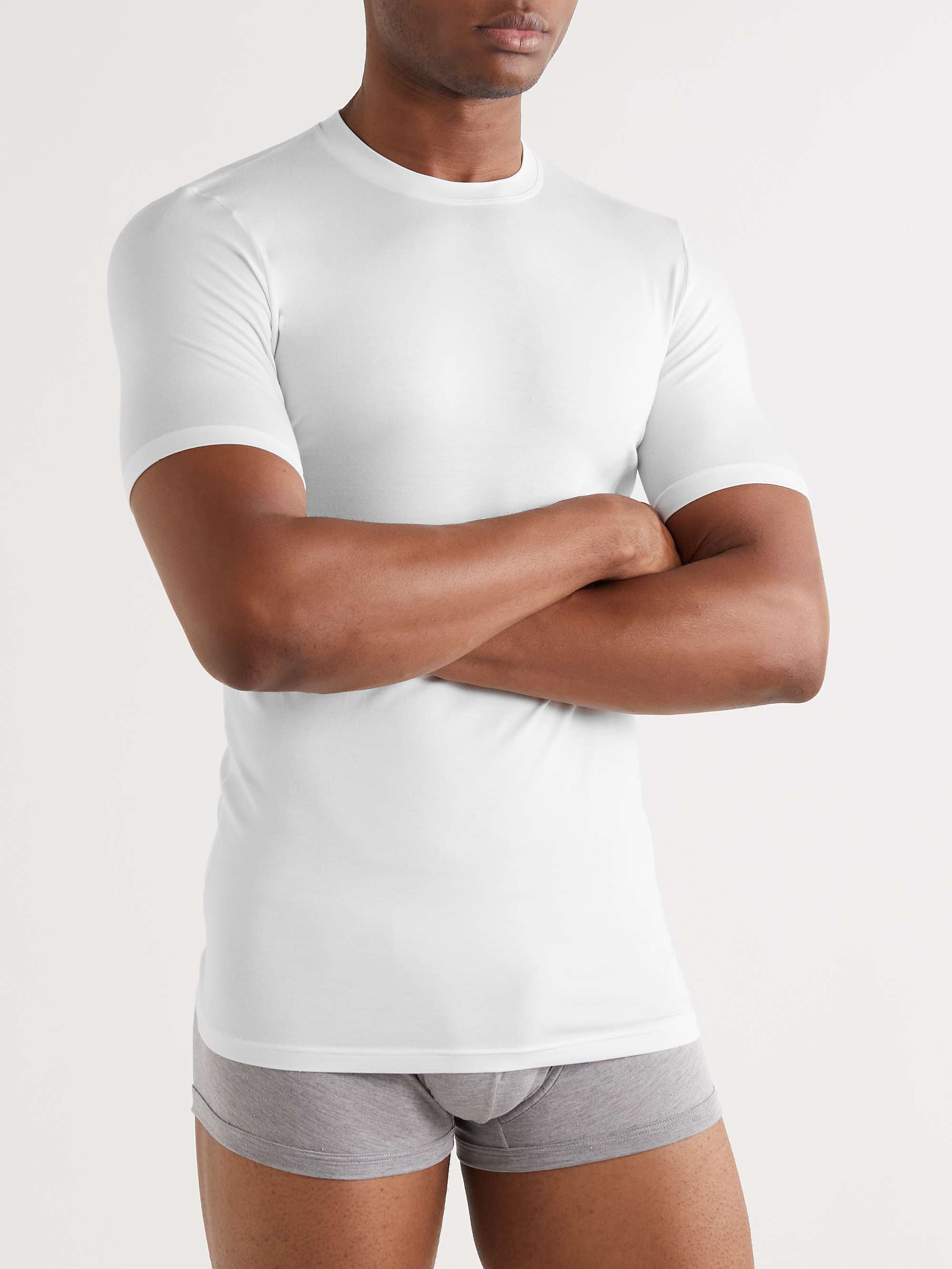 ZIMMERLI Pureness Stretch-Micro Modal T-shirt