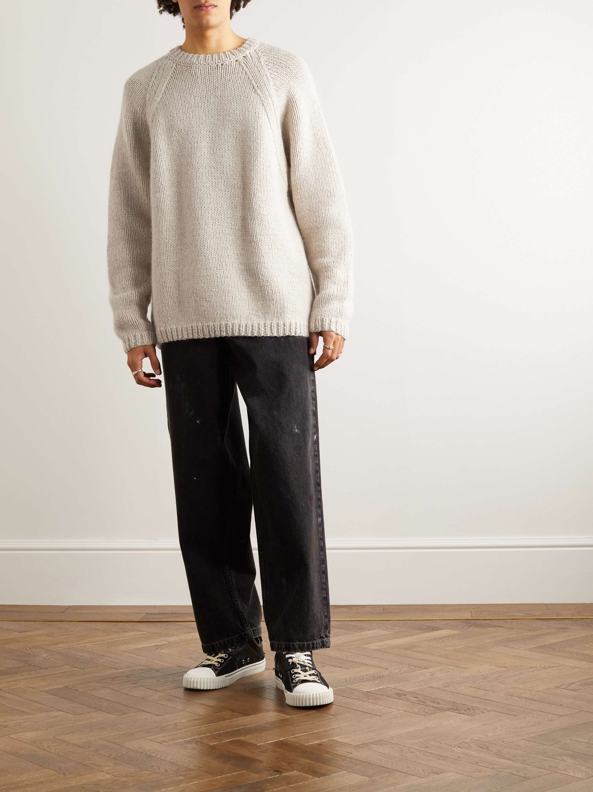 APPLIED ART FORMS EM1-2 Wool-Blend Sweater