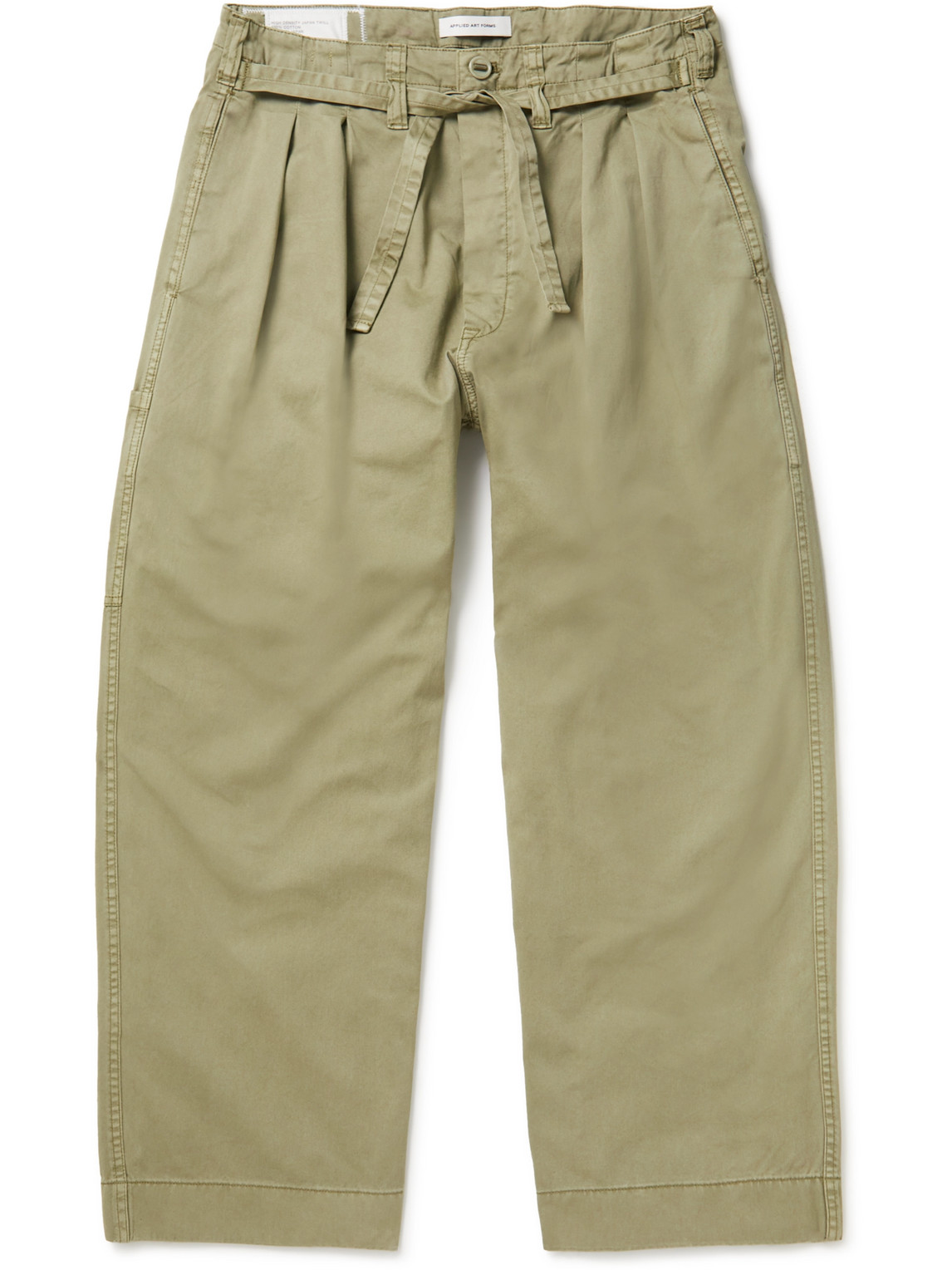 Applied Art Forms DM1-3 Straight-Leg Cotton-Twill Trousers