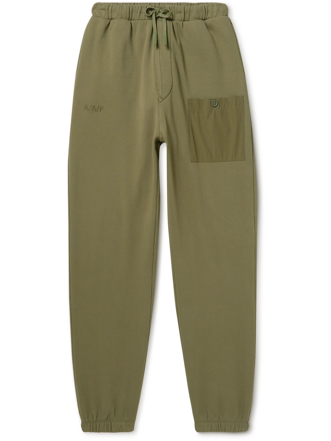 Applied Art Forms Nm3-1 Cotton-terry Sweatpants In Green