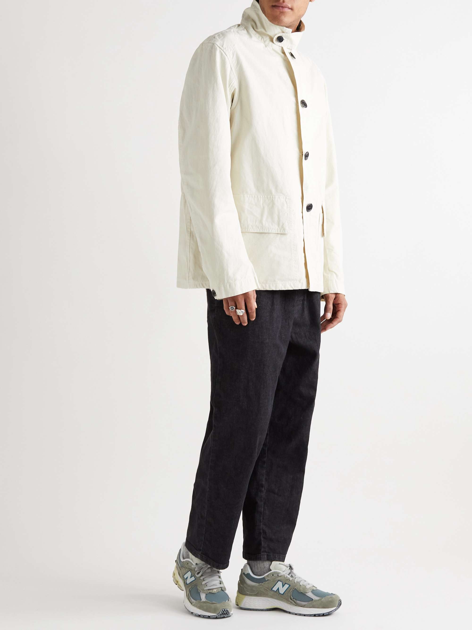 APPLIED ART FORMS BM1-4 Cotton-Canvas Chore Jacket