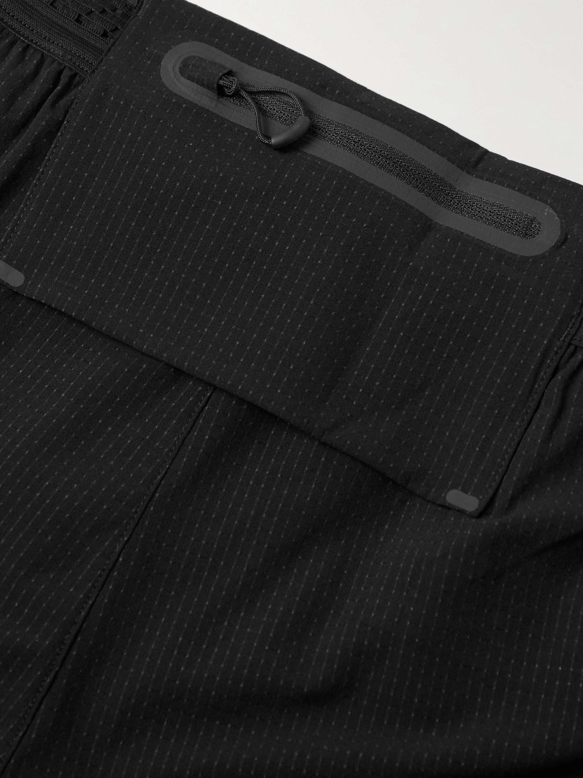 ASICS Metarun Straight-Leg Perforated Recycled-Ripstop Shorts