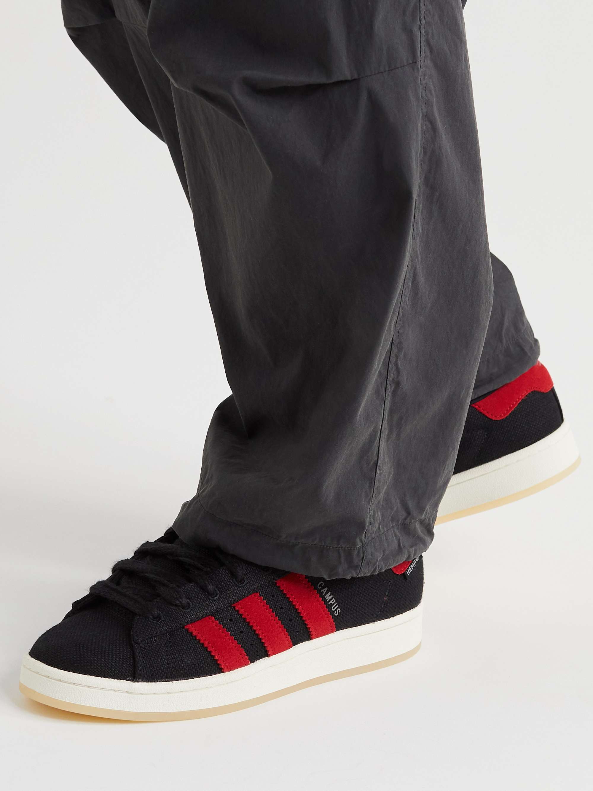 ADIDAS ORIGINALS 00s Suede-Trimmed Canvas Sneakers for Men | PORTER