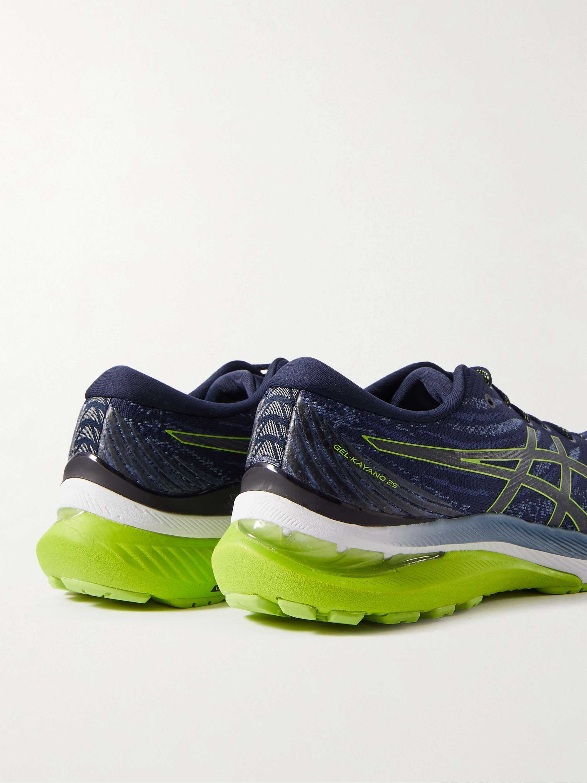 ASICS GEL-Kayano™ 29 Rubber-Trimmed Mesh Running Sneakers