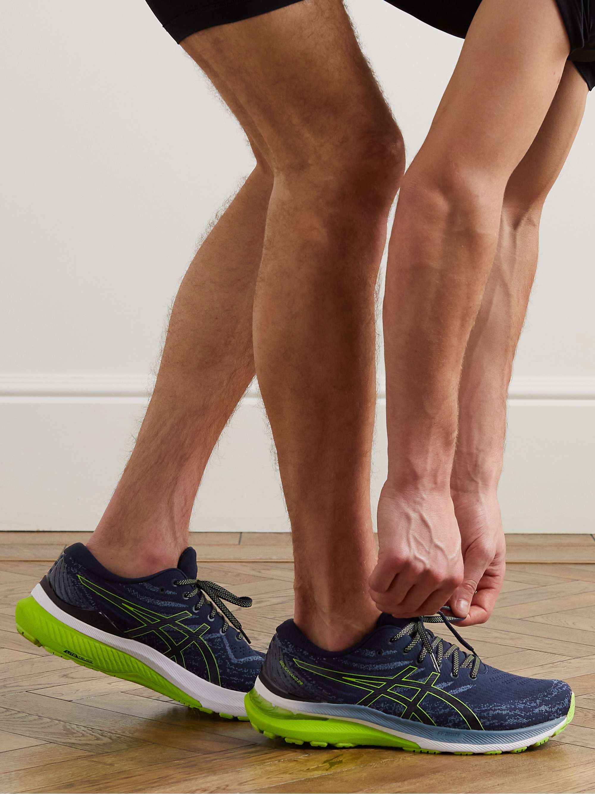 ASICS GEL-Kayano™ 29 Rubber-Trimmed Mesh Running Sneakers