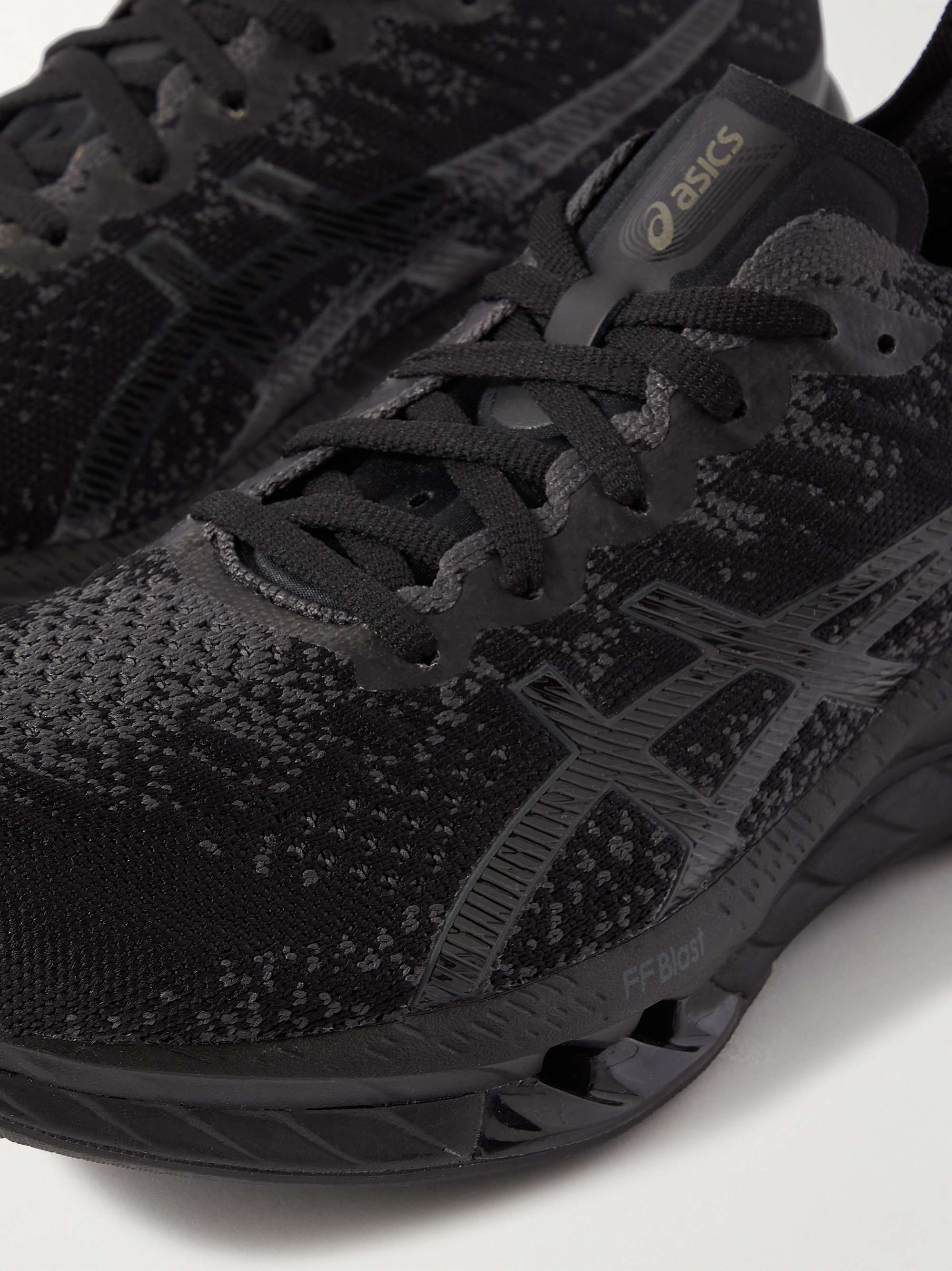 ASICS Kinsei Blast Rubber-Trimmed Mesh Running Sneakers