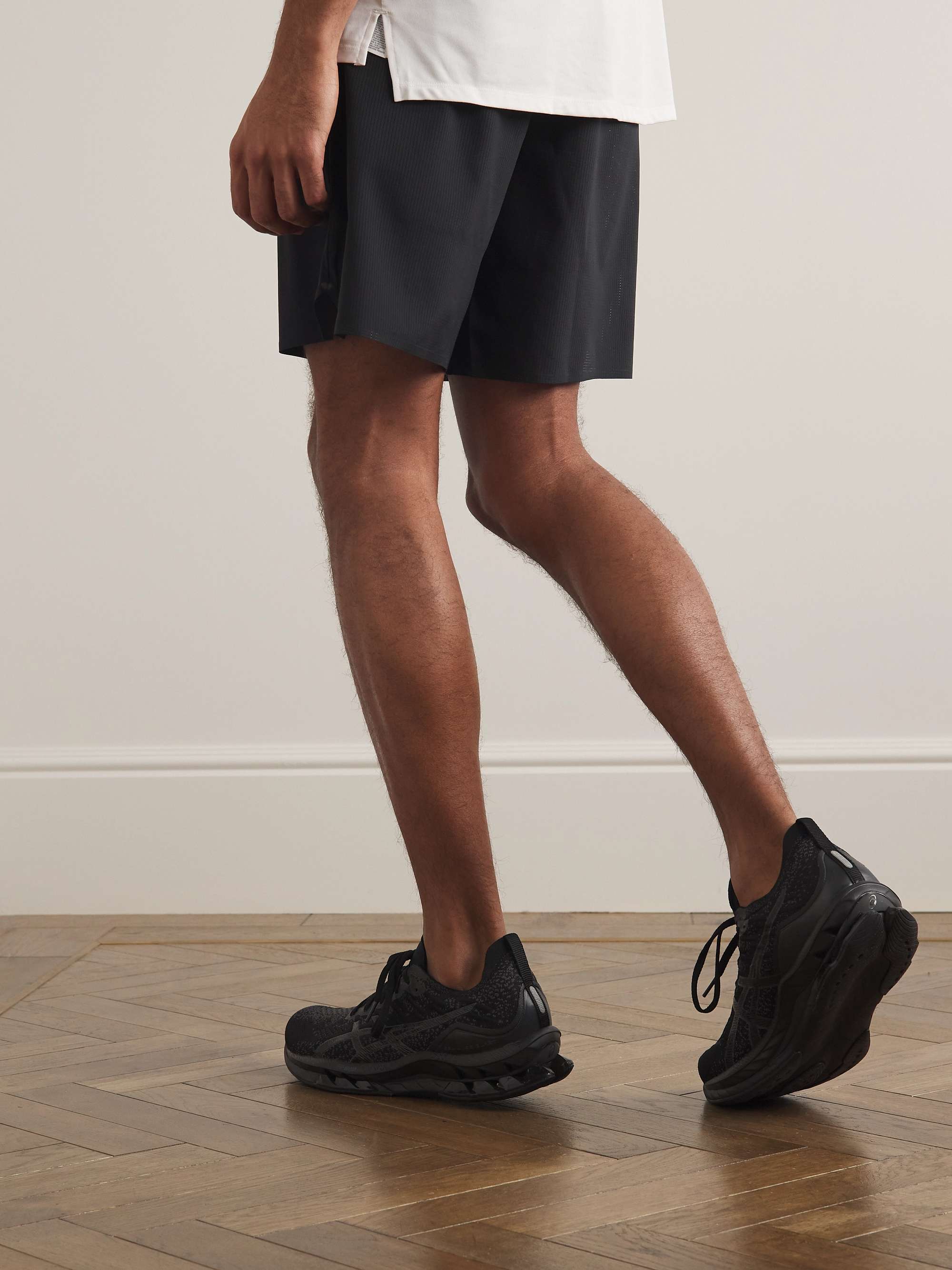 ASICS Kinsei Blast Rubber-Trimmed Mesh Running Sneakers