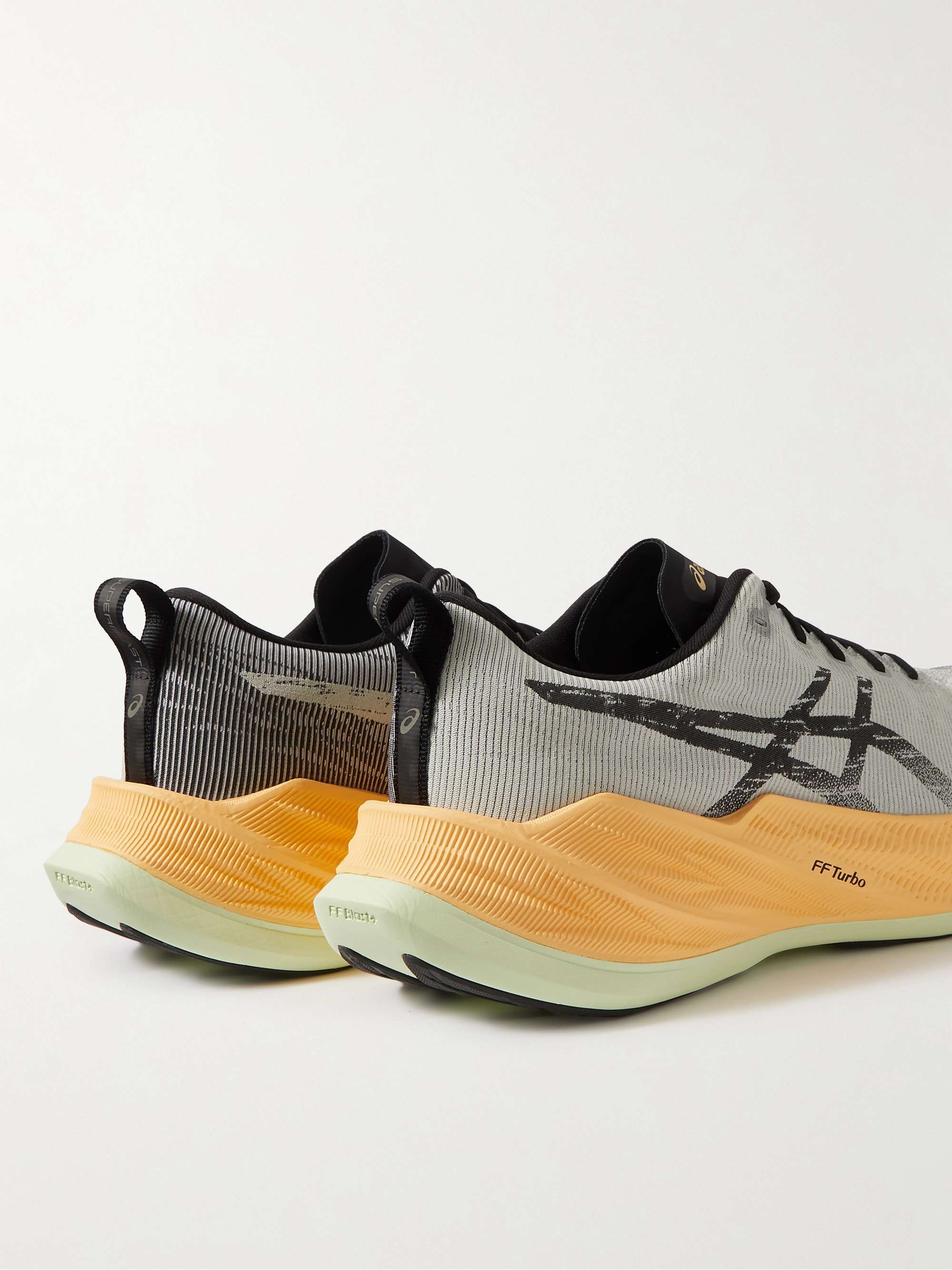 ASICS SUPERBLAST™ Rubber-Trimmed Mesh Running Shoes