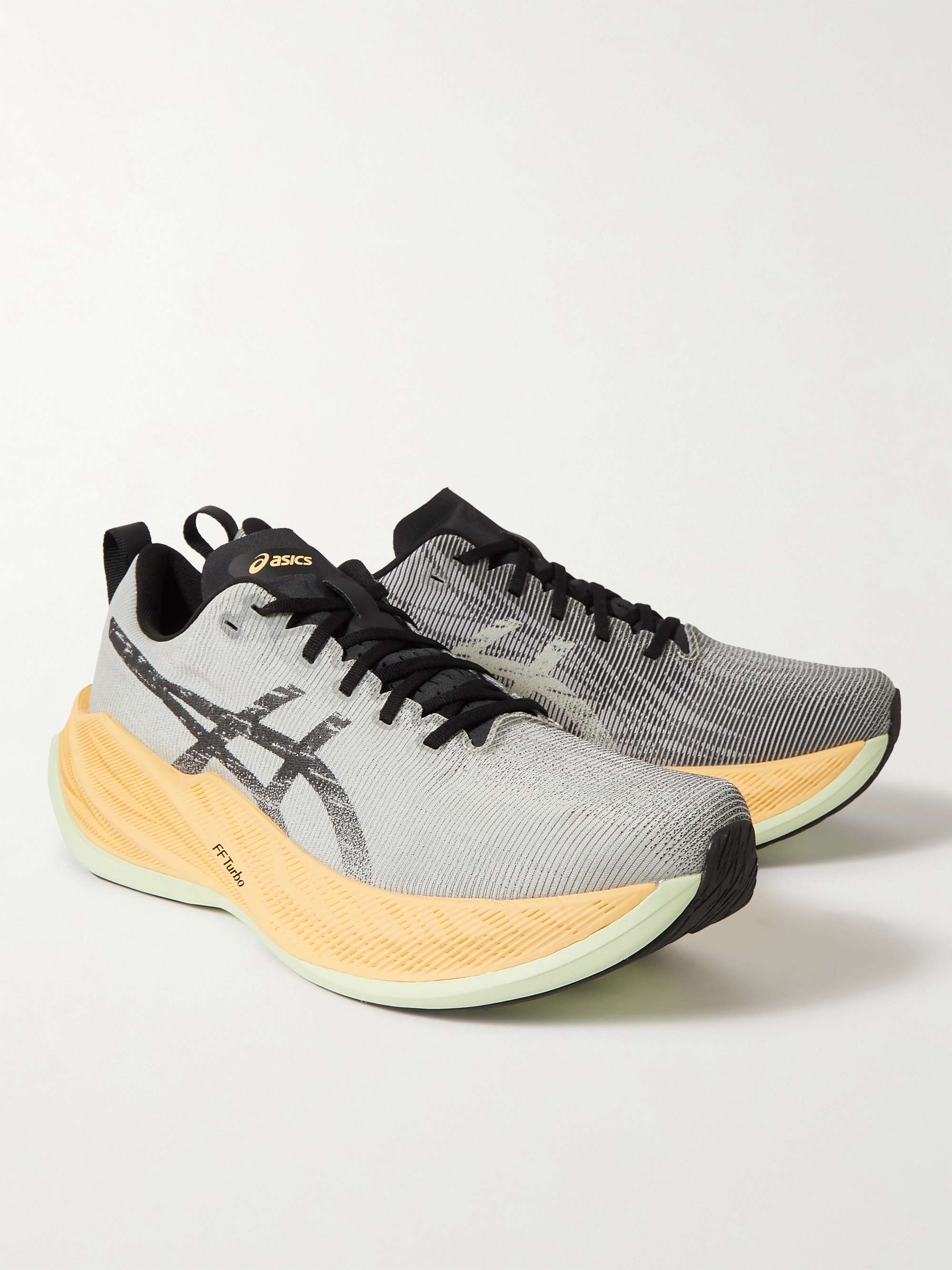 ASICS SUPERBLAST™ Rubber-Trimmed Mesh Running Shoes
