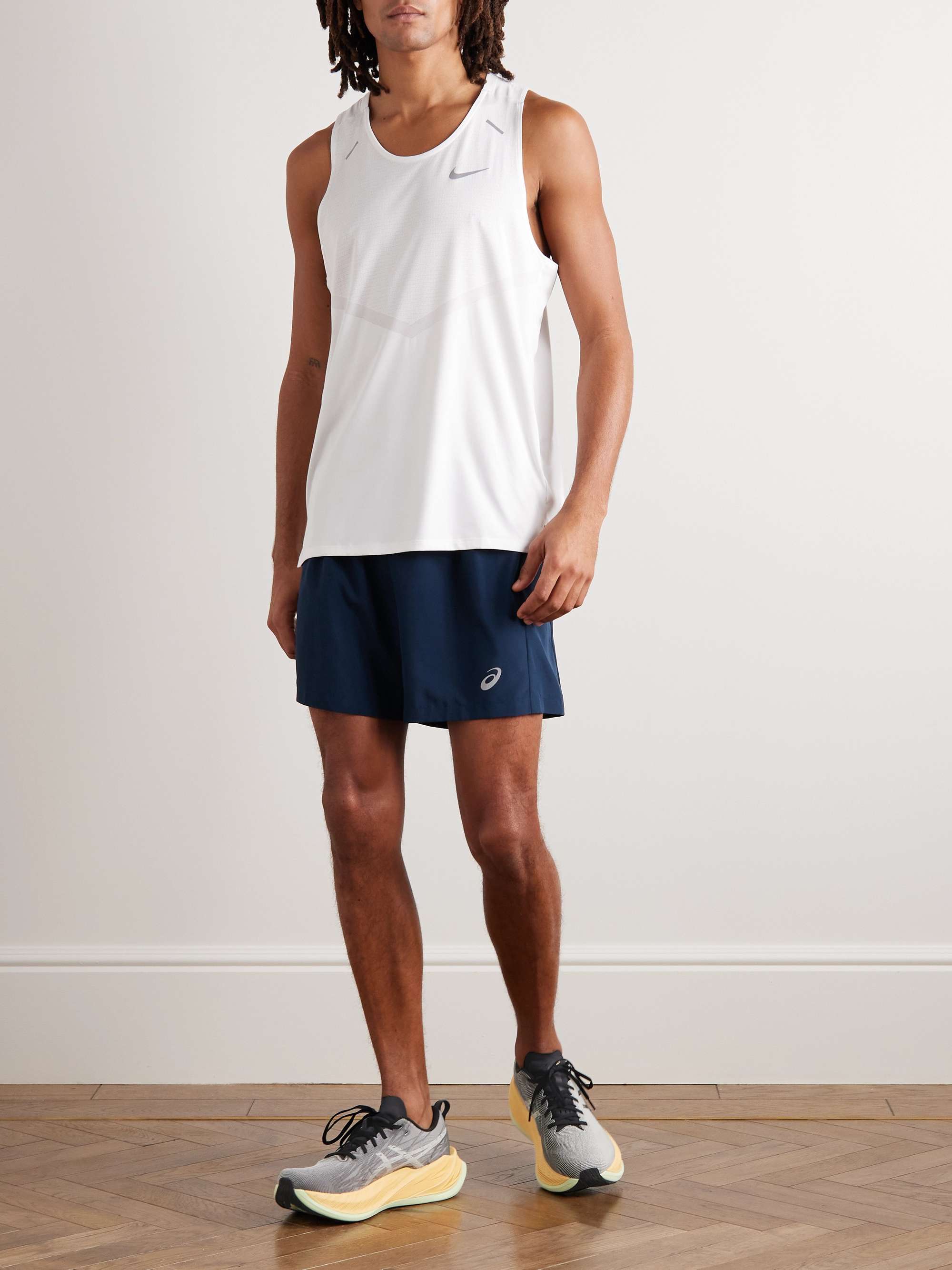 ASICS SUPERBLAST™ Rubber-Trimmed Mesh Running Shoes