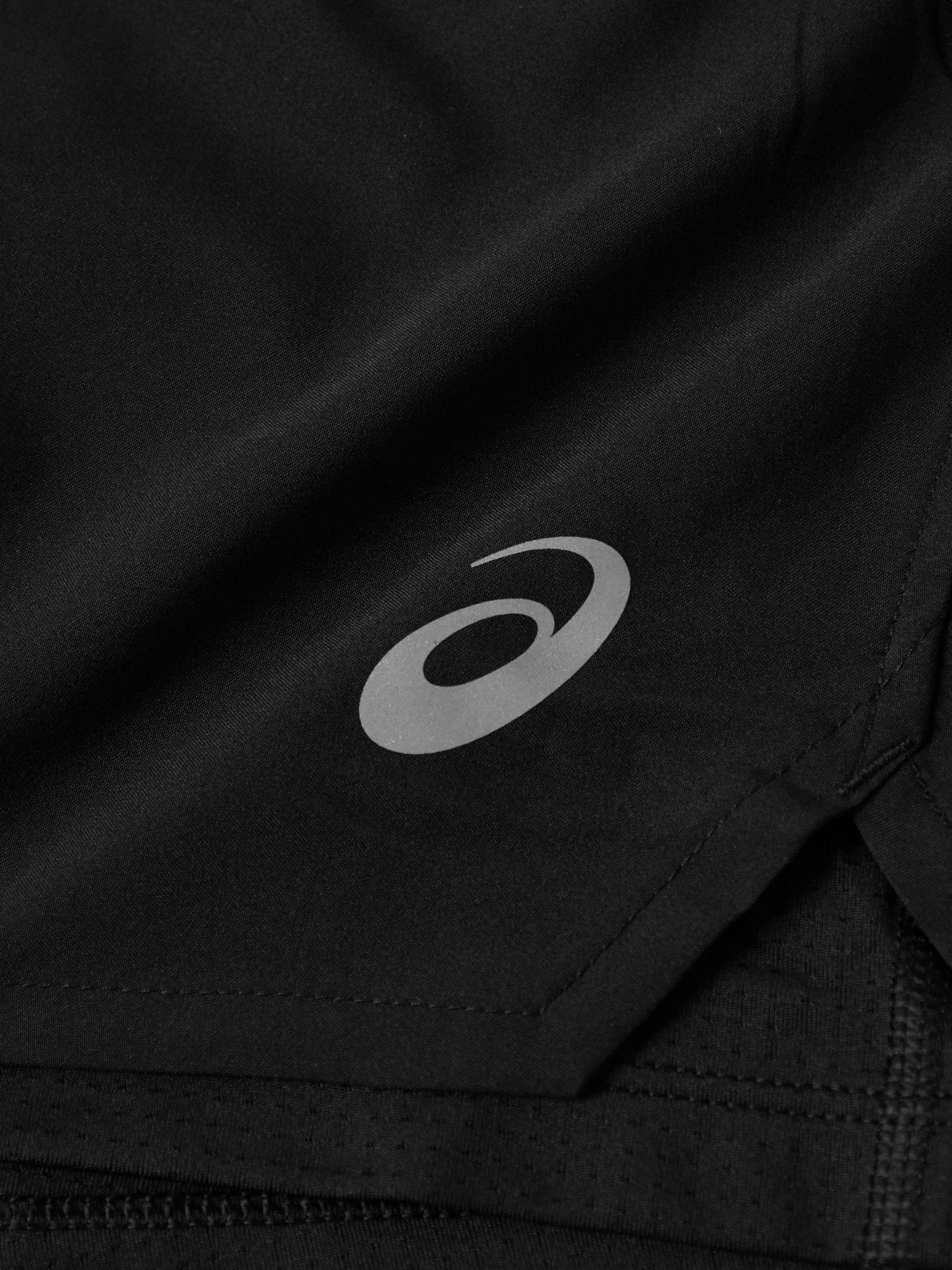 ASICS Road 2-in-1 Straight-Leg Recycled-Shell Shorts