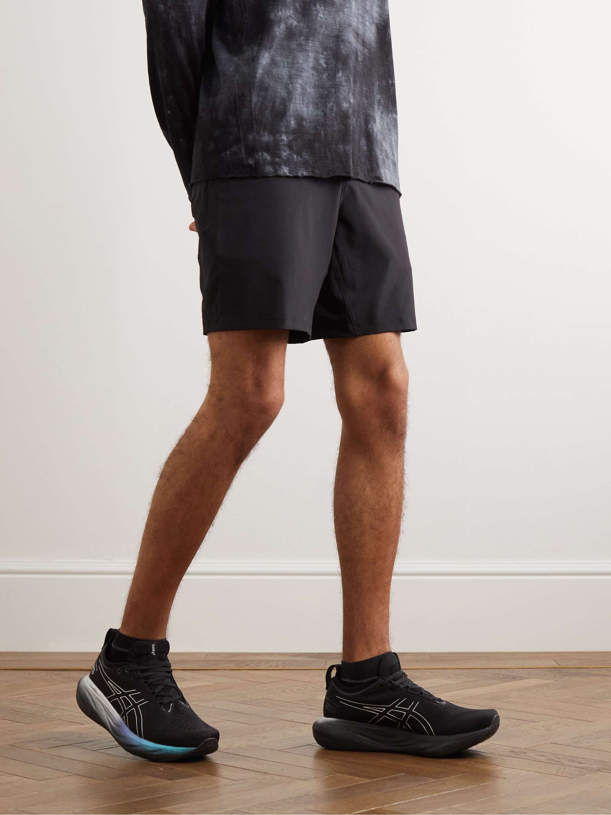 ASICS GEL-NIMBUS® 25 Rubber-Trimmed Mesh Running Shoes