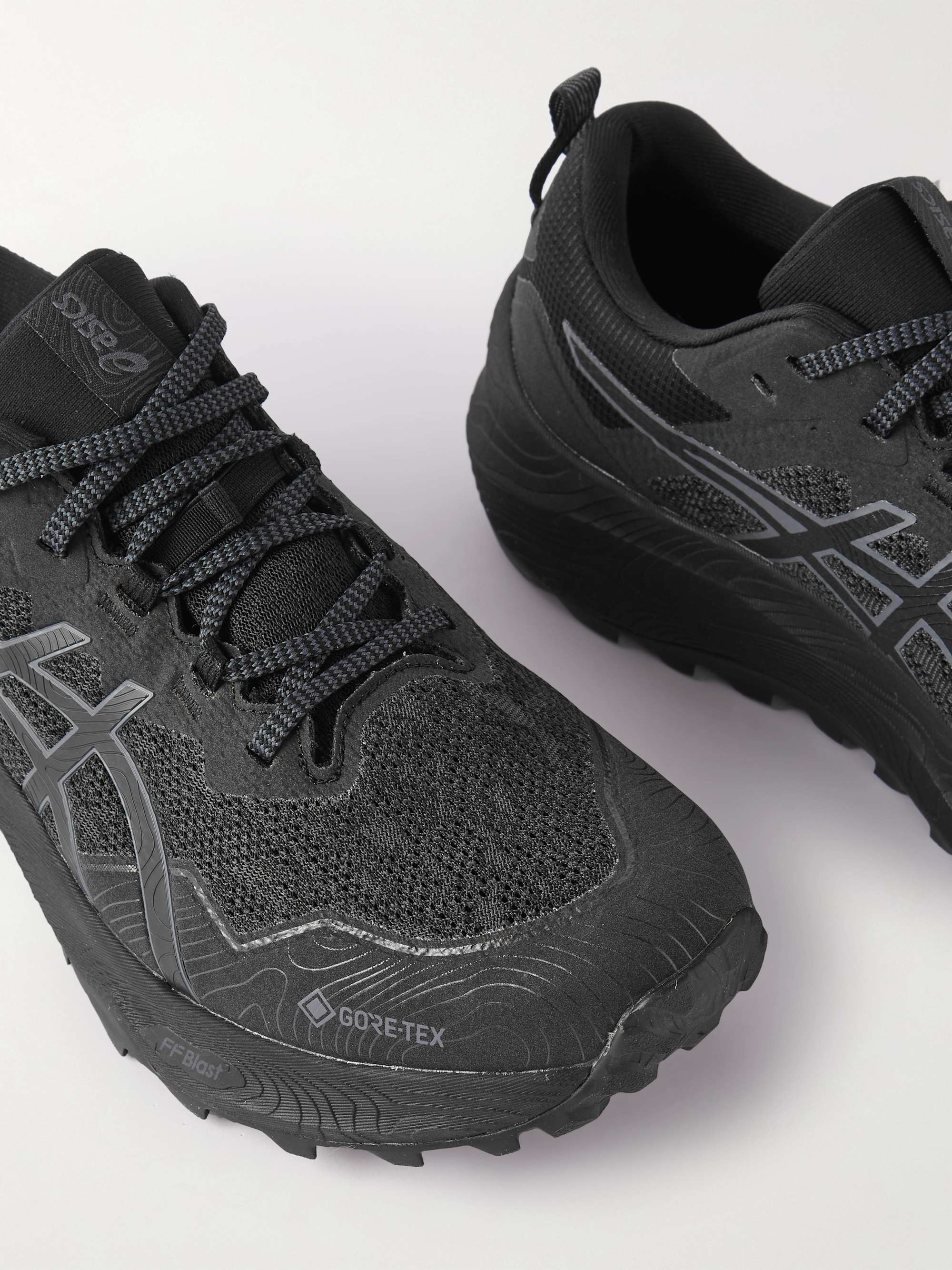 ASICS Trabuco 11 GTX GORE-TEX® メッシュスニーカー ラバートリム