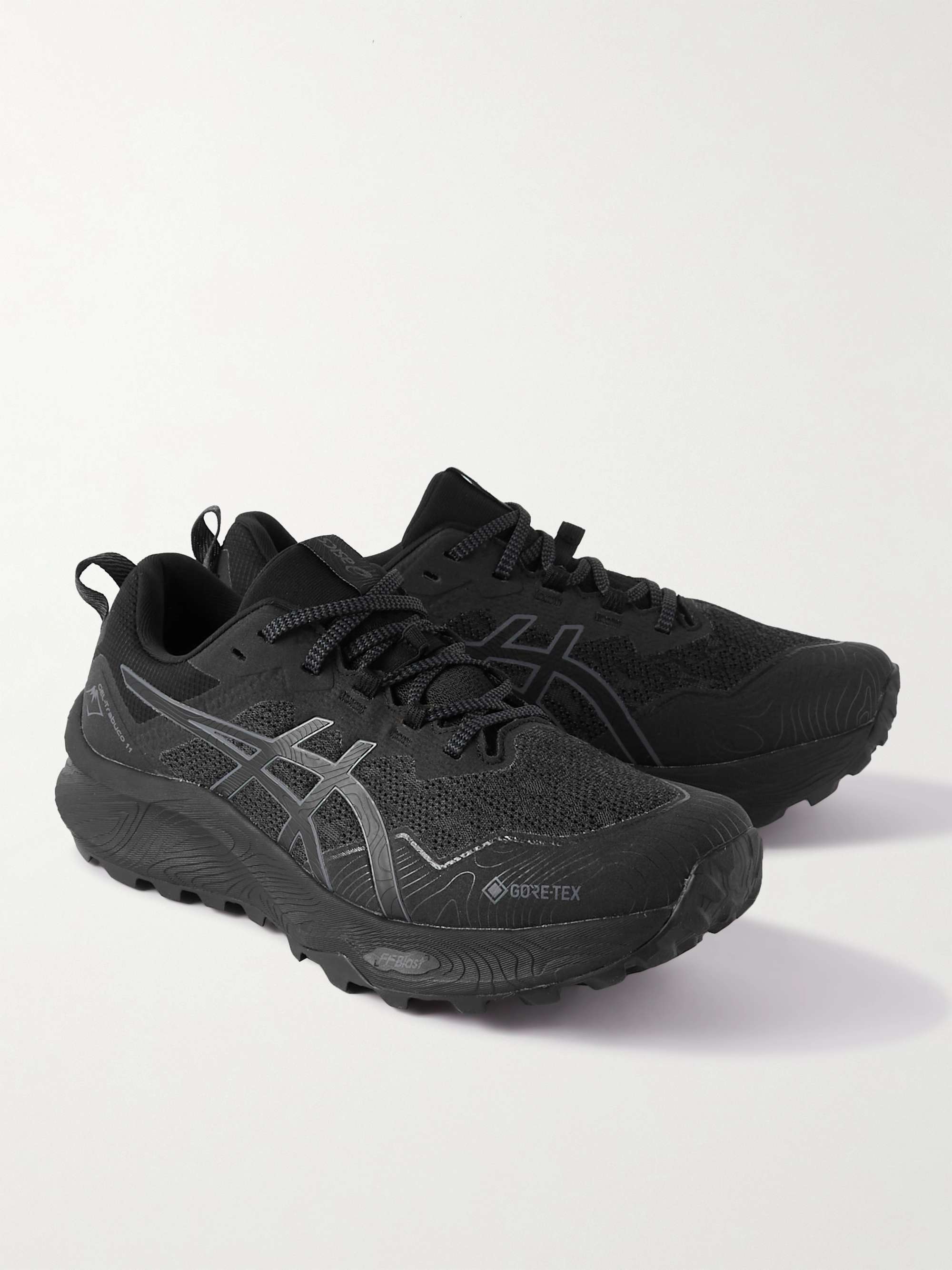 ASICS Trabuco 11 GTX Rubber-Trimmed GORE-TEX Sneakers