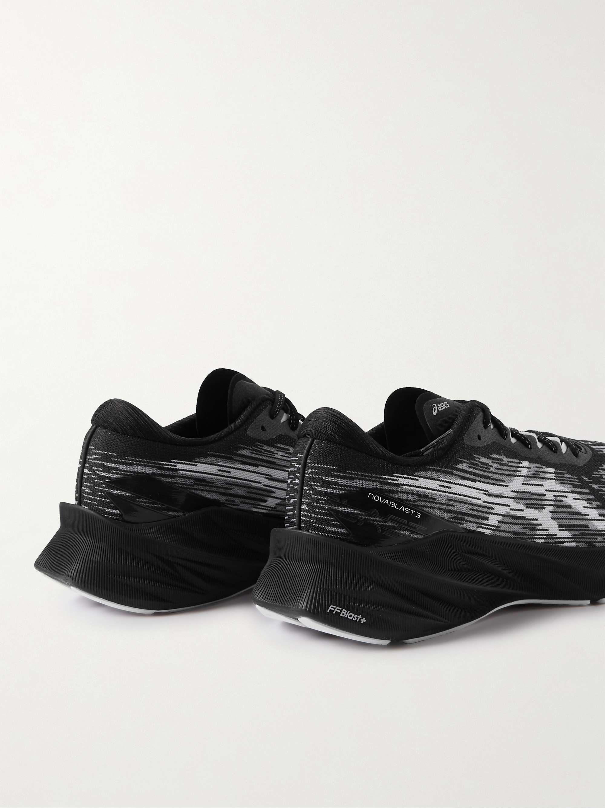 ASICS Novablast 3 Rubber-Trimmed Mesh Running Shoes