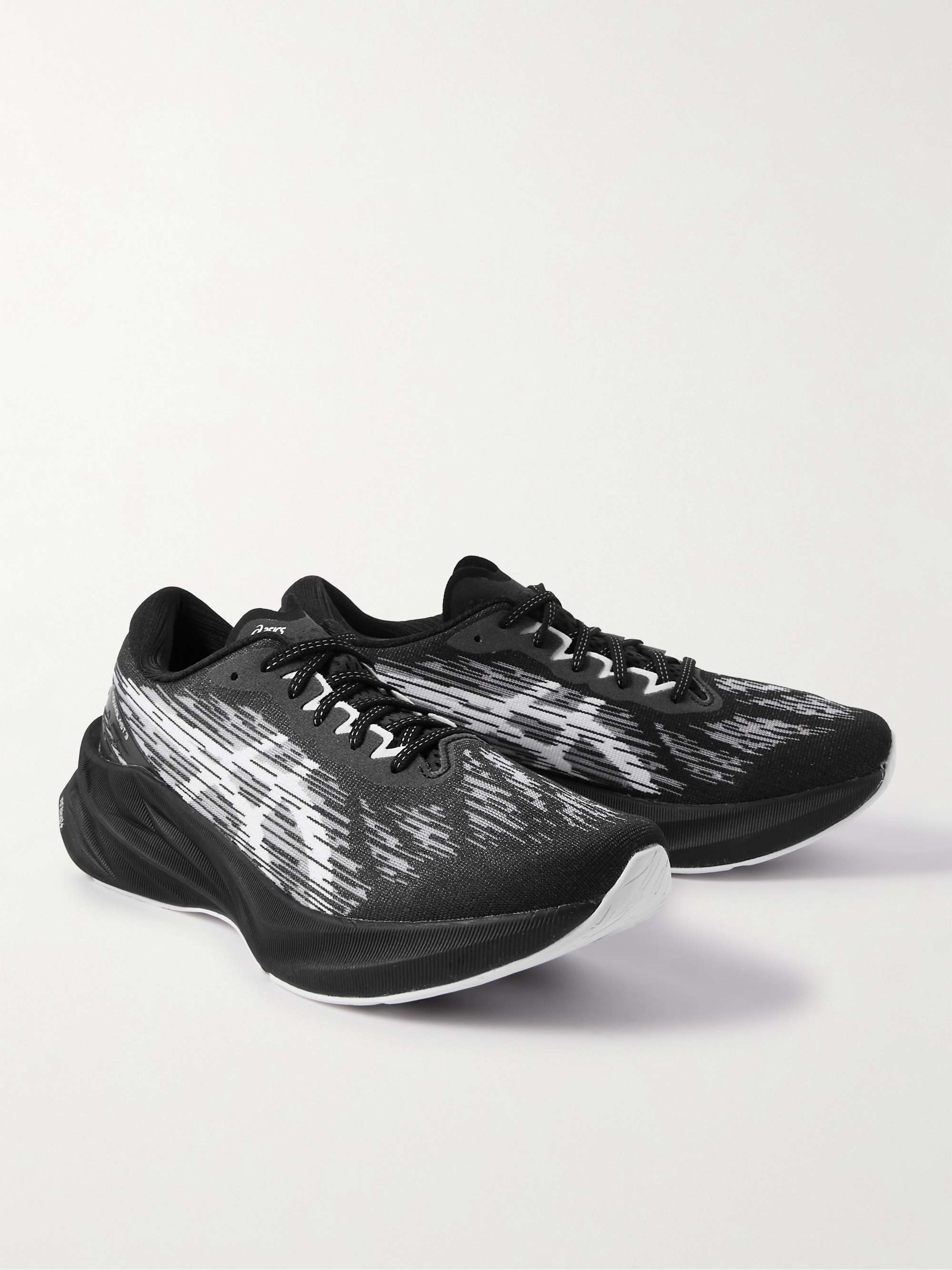 ASICS Novablast 3 Rubber-Trimmed Mesh Running Shoes