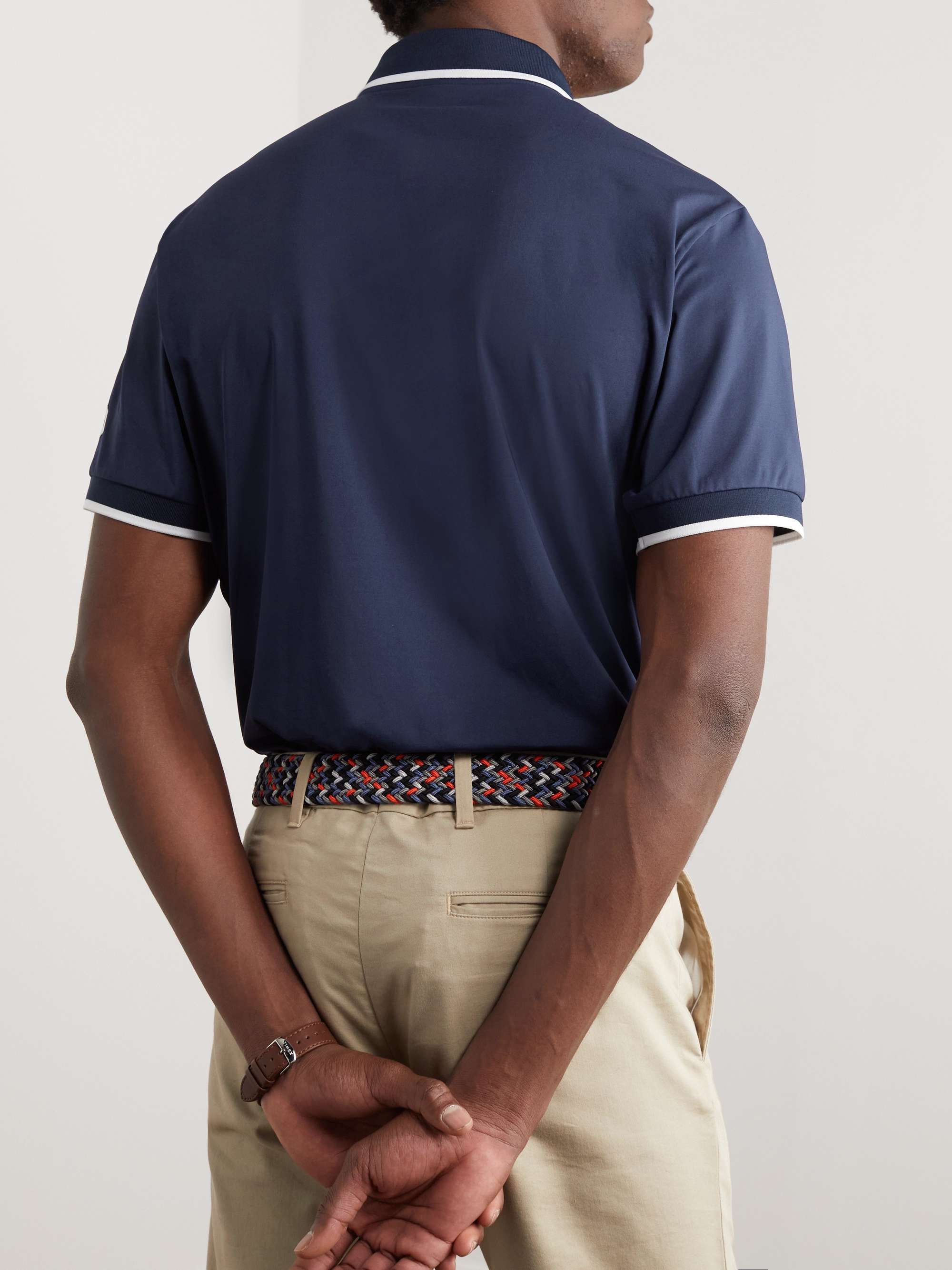 BOGNER Stretch-Jersey Polo Shirt