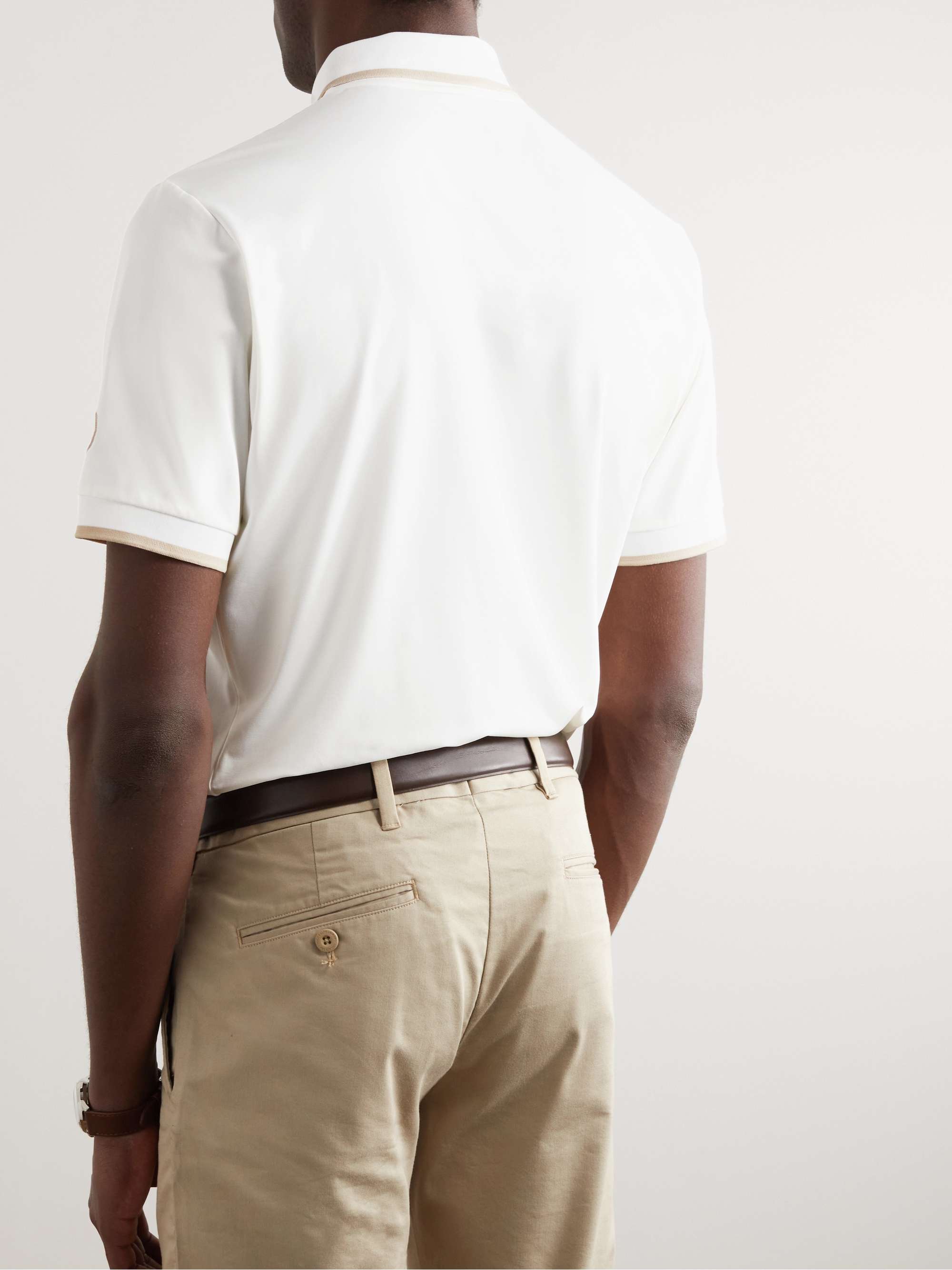 BOGNER Stretch-Jersey Polo Shirt