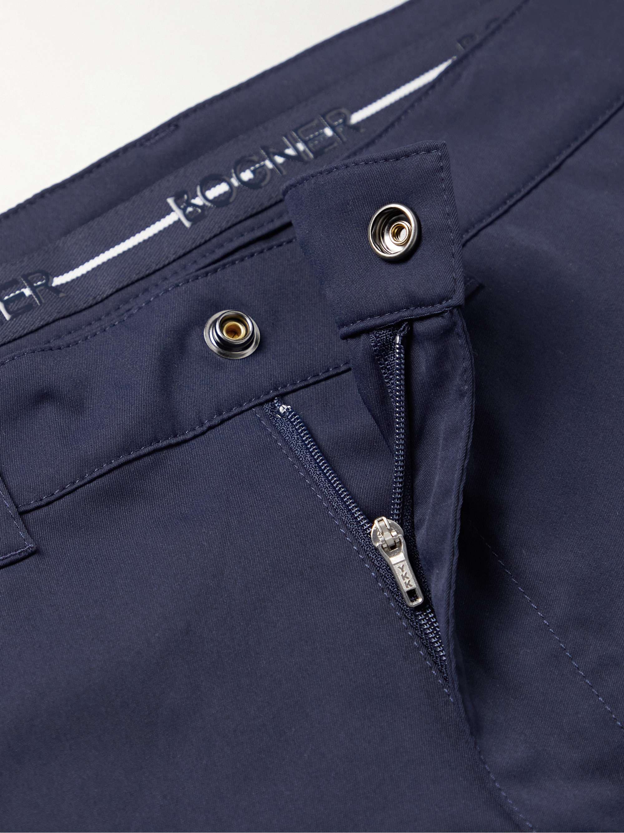 BOGNER Anian Slim-Fit Straight-Leg Woven Golf Trousers