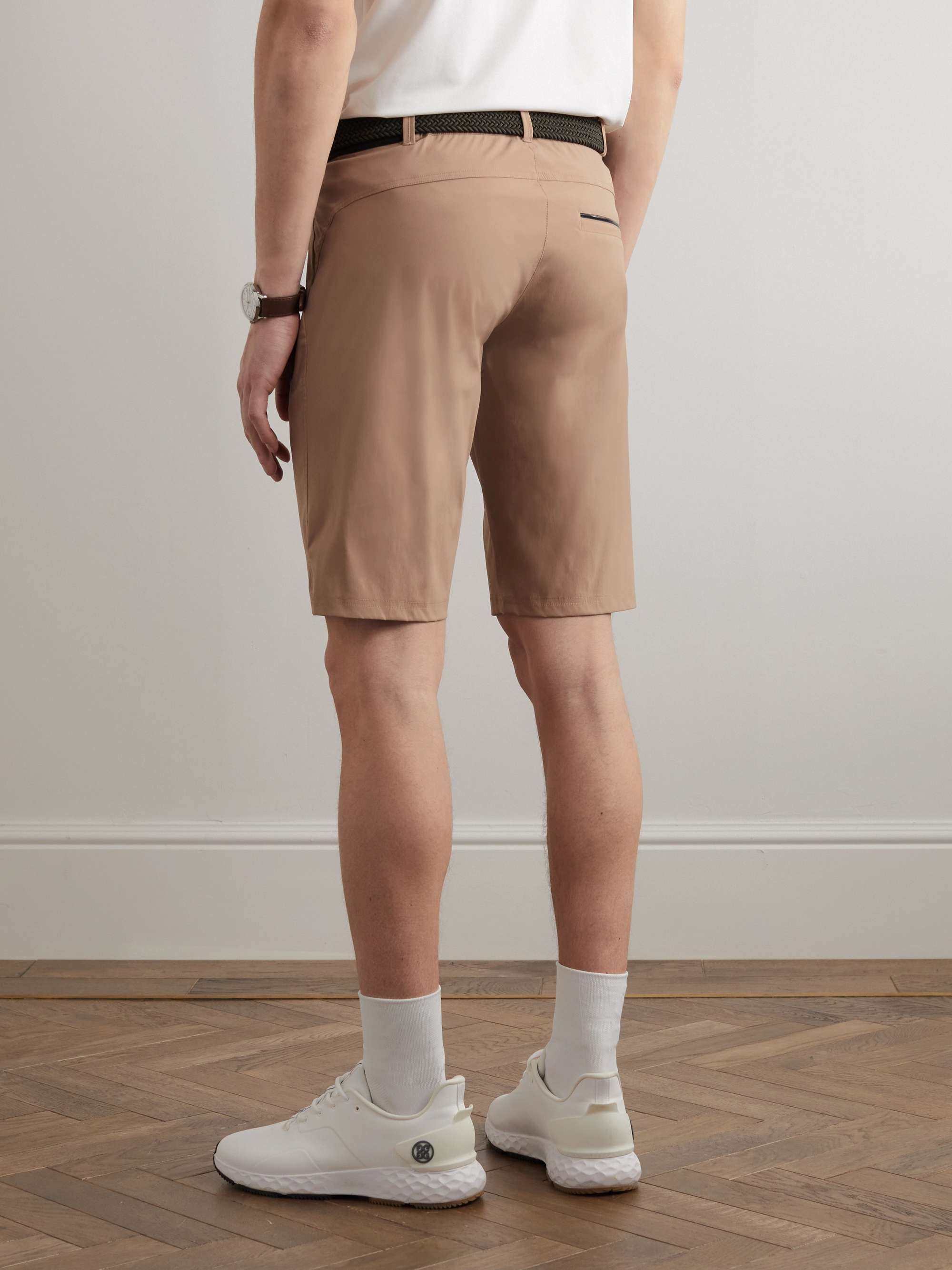 BOGNER Covin Straight-Leg Stretch-Twill Golf Shorts