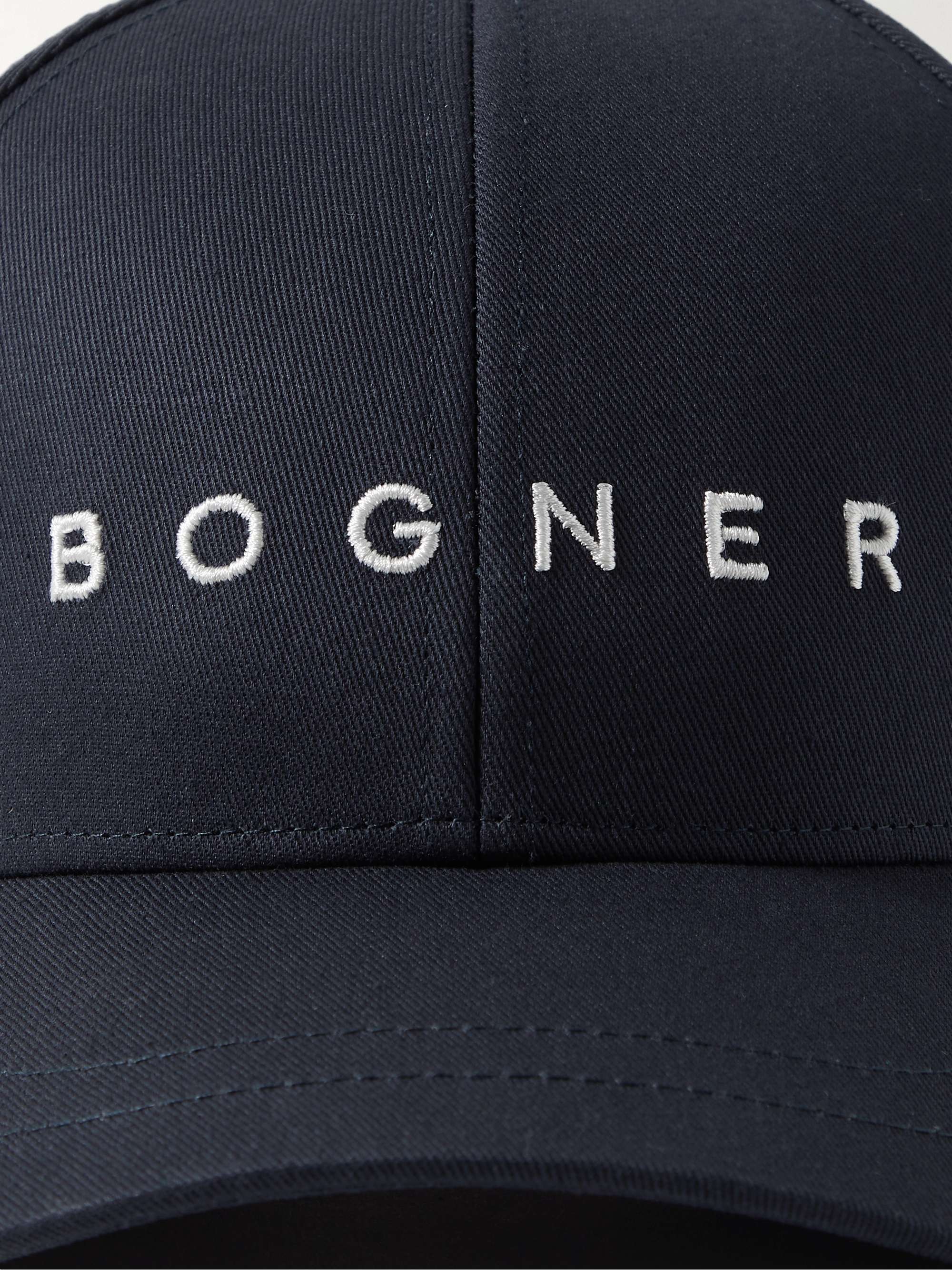 BOGNER Logo-Embroidered Cotton-Twill Baseball Cap