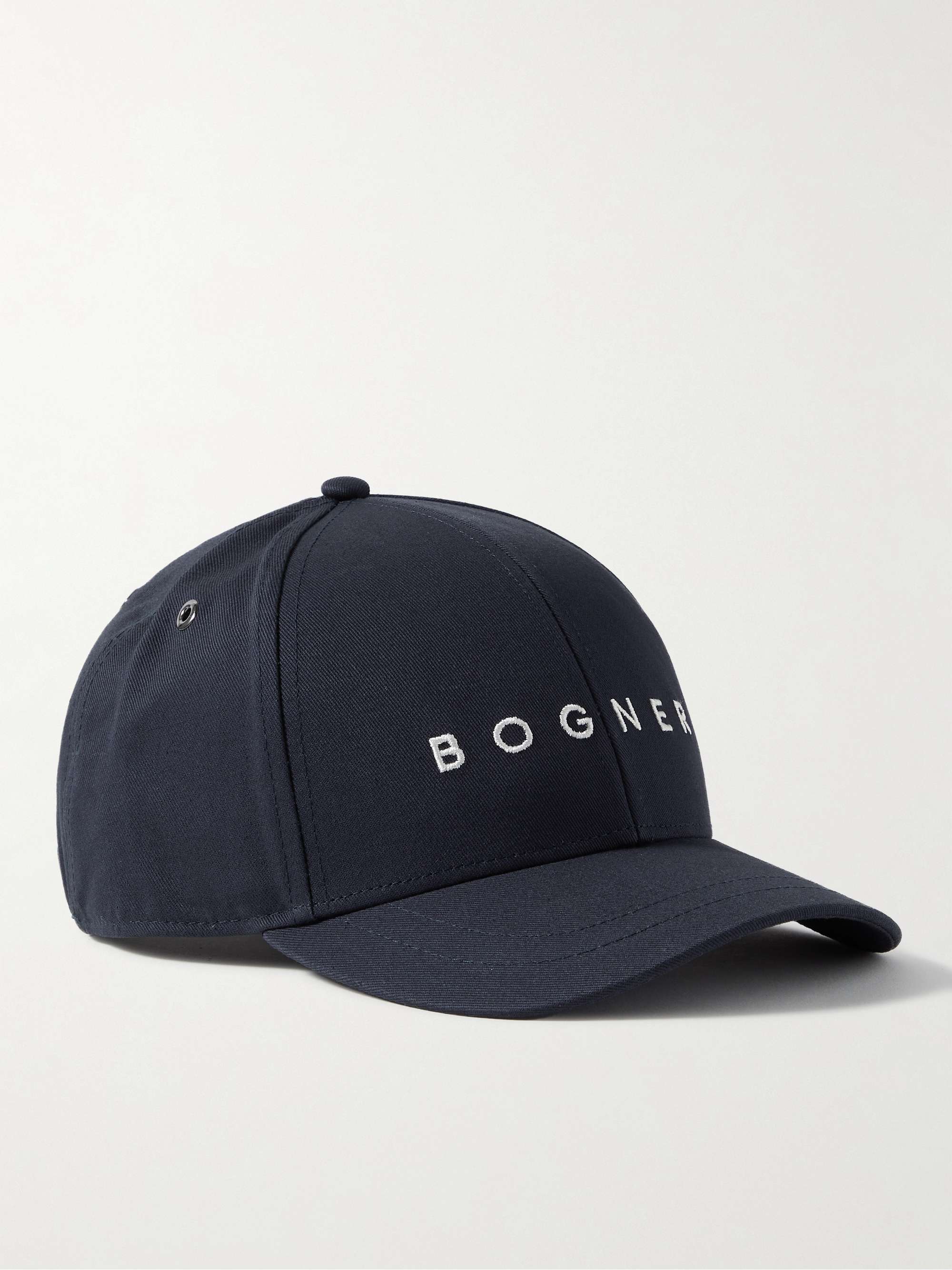 BOGNER Logo-Embroidered Cotton-Twill Baseball Cap