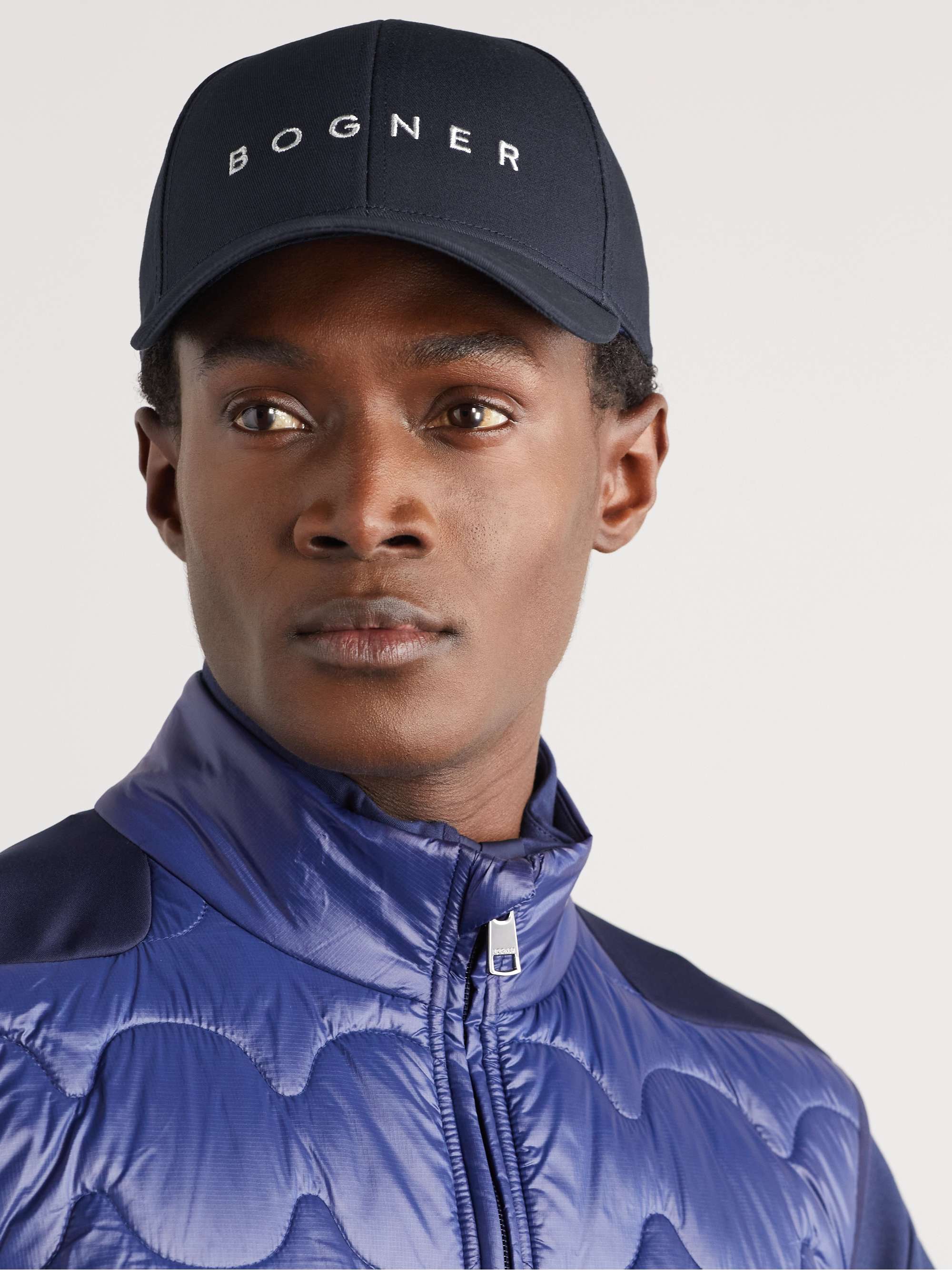 BOGNER Logo-Embroidered Cotton-Twill Baseball Cap