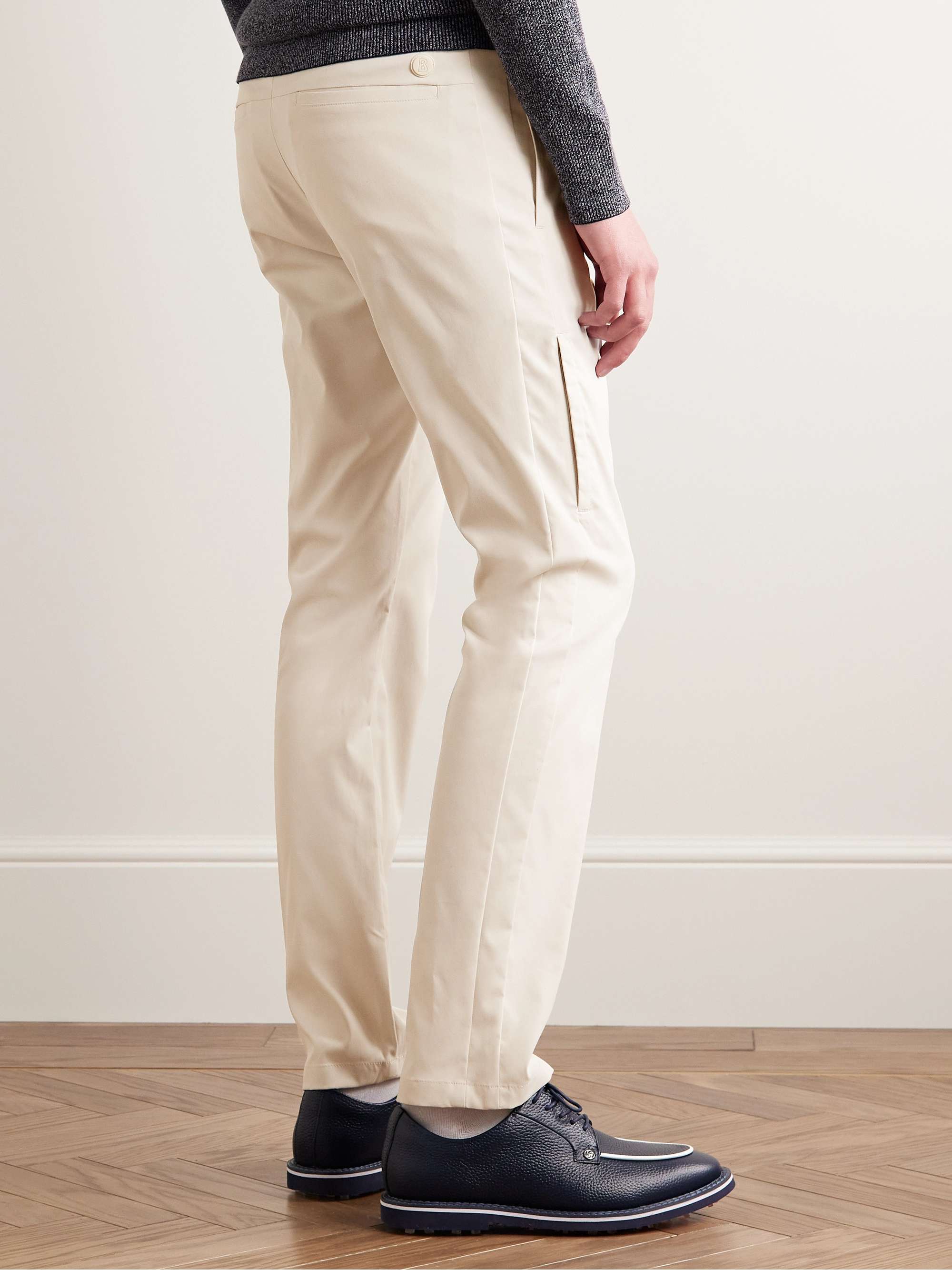 BOGNER Anian Slim-Fit Straight-Leg Woven Golf Trousers