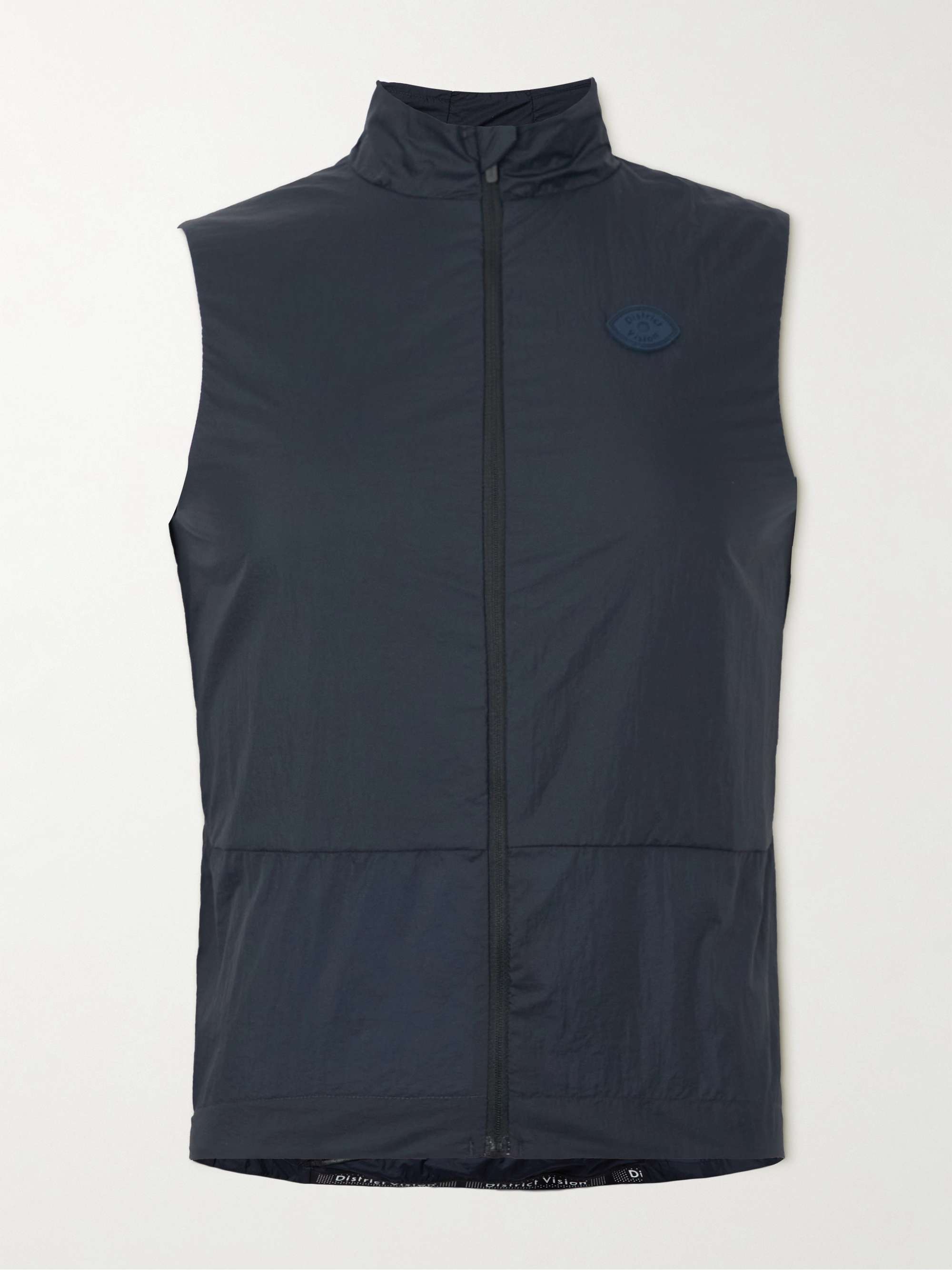 DISTRICT VISION Logo-Appliqued Primaloft Gilet