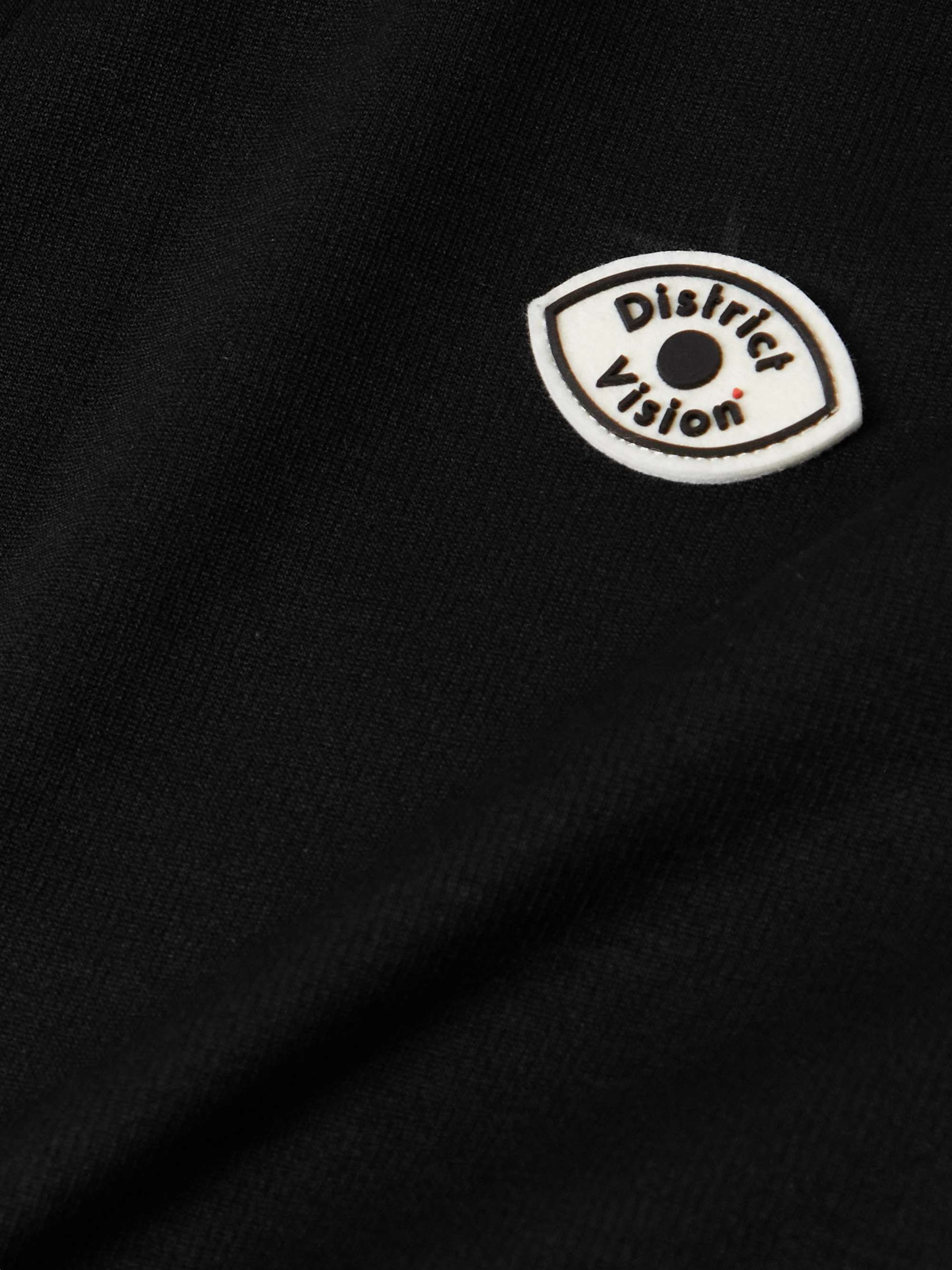 DISTRICT VISION Logo-Appliquéd Sportwool Cycling Jersey