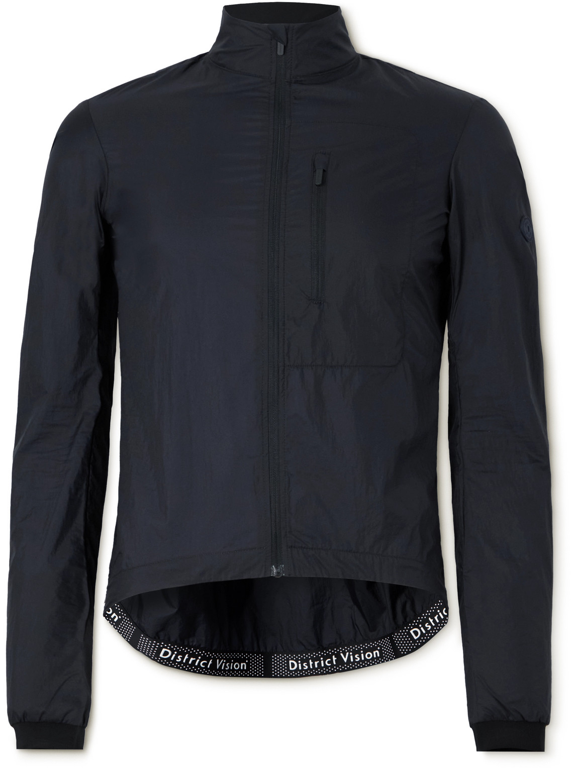 District Vision Ripstop Cycling Jacket In Blue ModeSens