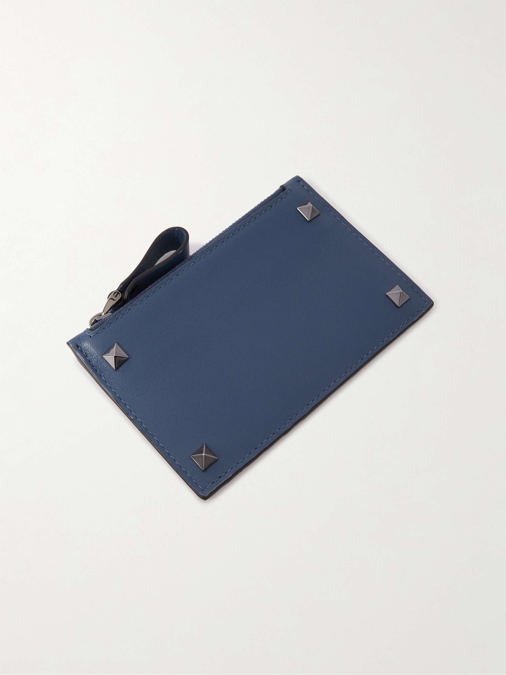 VALENTINO GARAVANI Valentino Garavani Studded Leather Cardholder