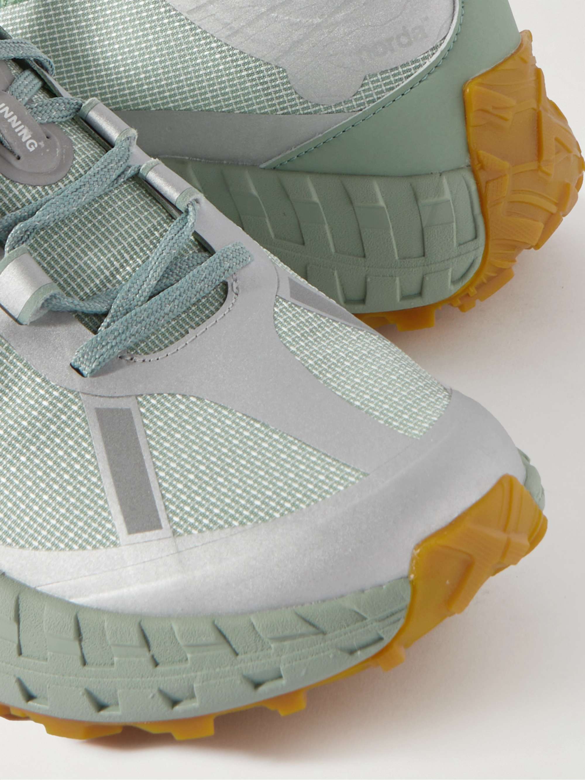 SATISFY + Norda Neoprene-Trimmed Mesh Running Sneakers