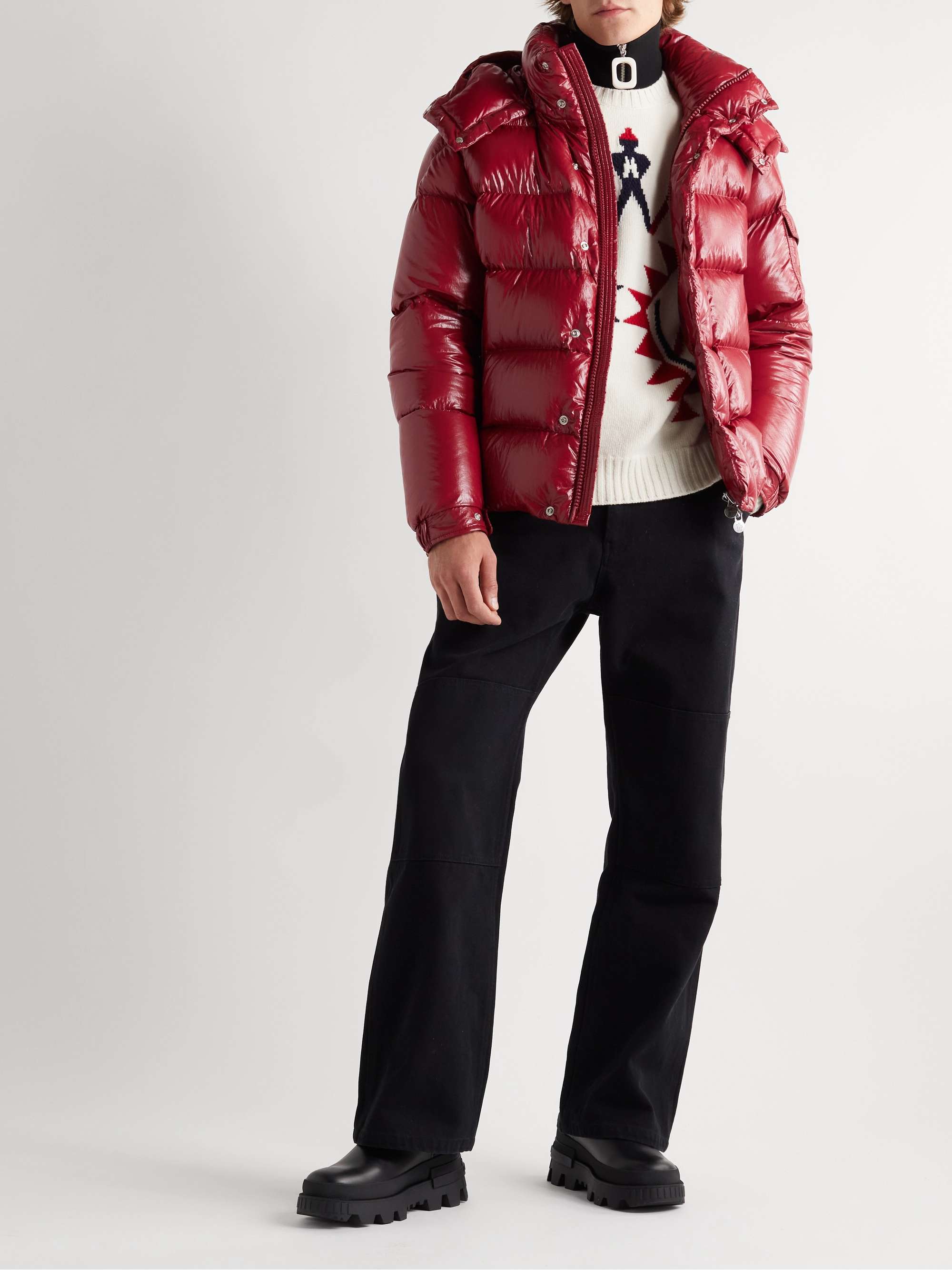 MONCLER Maya 70 Quilted Hooded Down Jacket