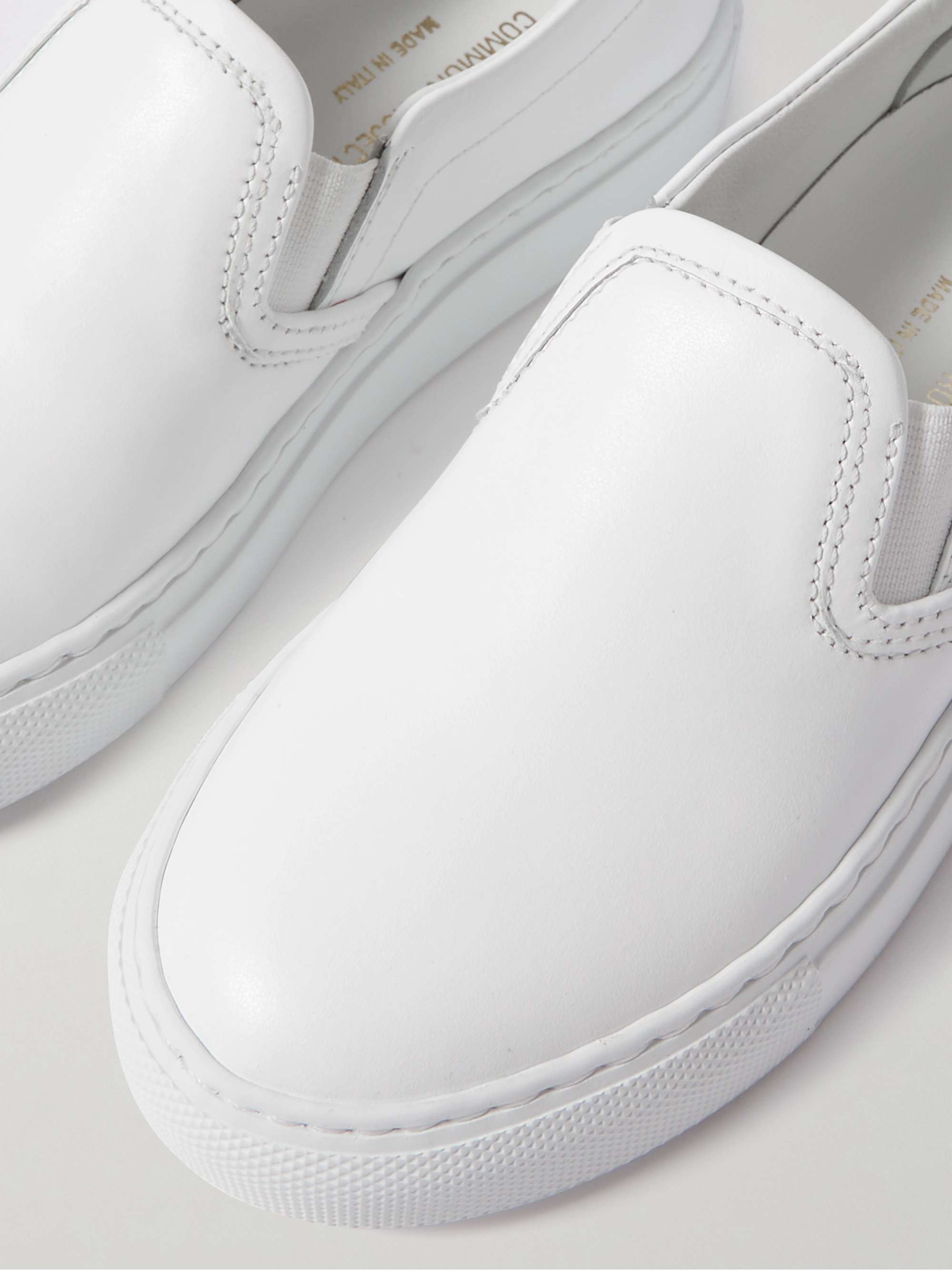 COMMON PROJECTS KIDS Leather Slip-On Sneakers