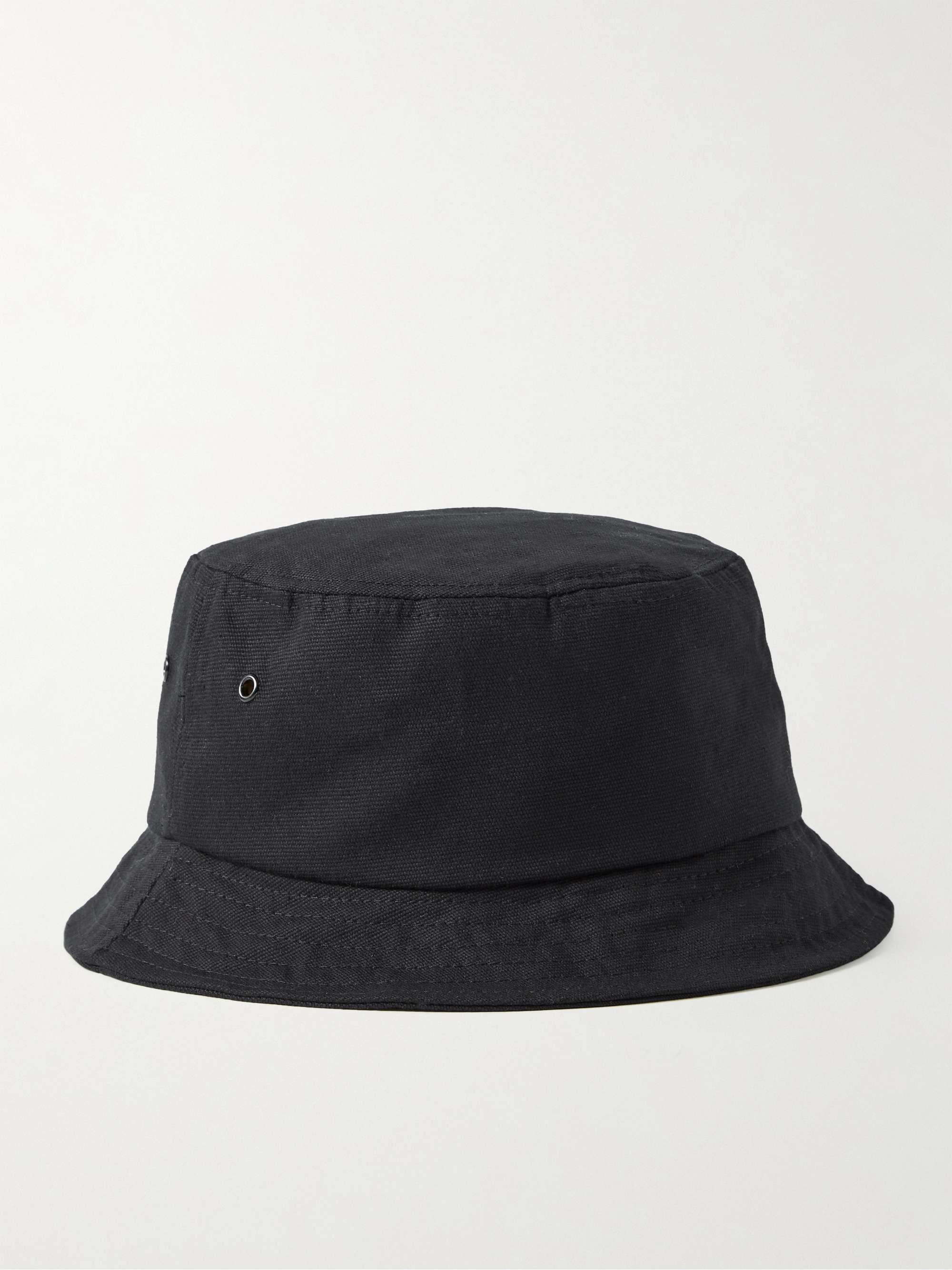 KENZO Appliquéd Logo-Embroidered Cotton-Canvas Bucket Hat
