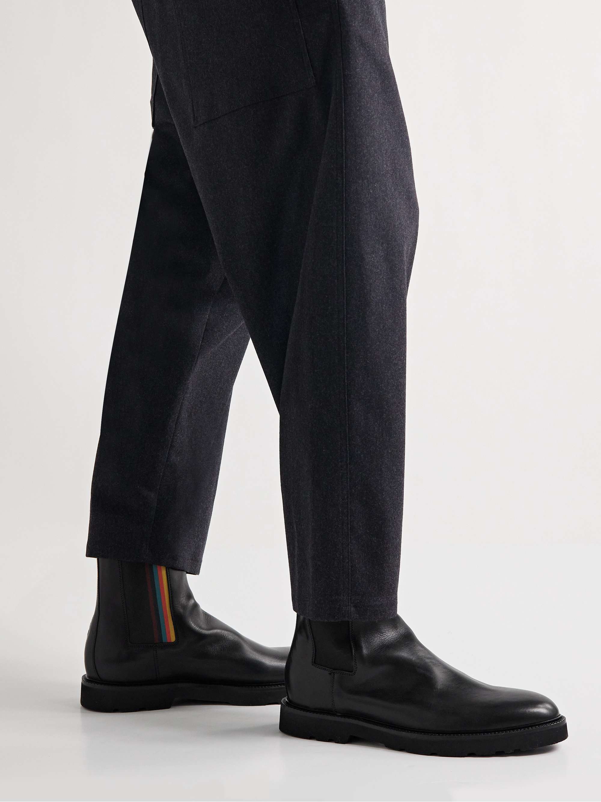 PAUL SMITH Elton Leather Chelsea Boots
