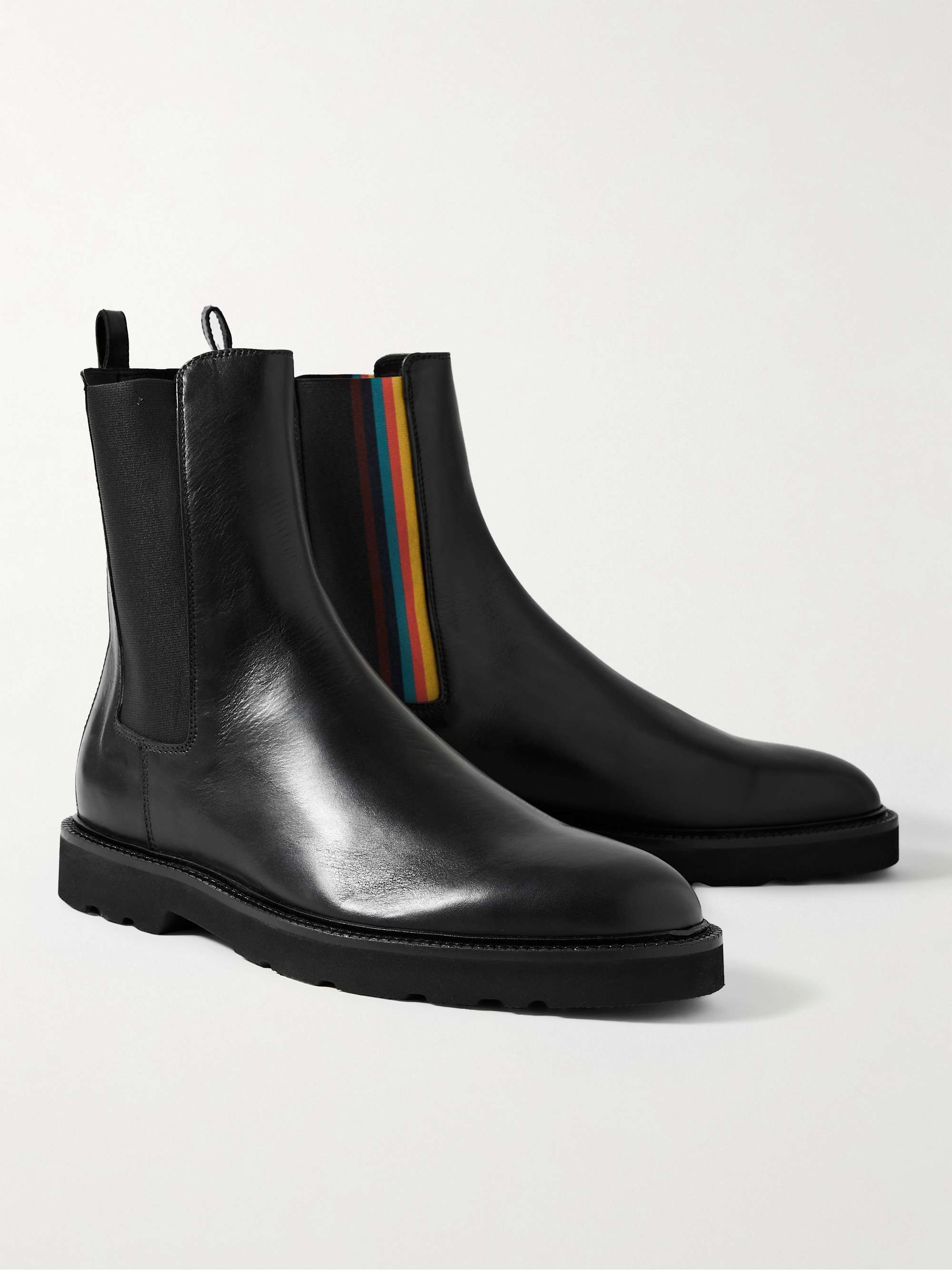 PAUL SMITH Elton Leather Chelsea Boots