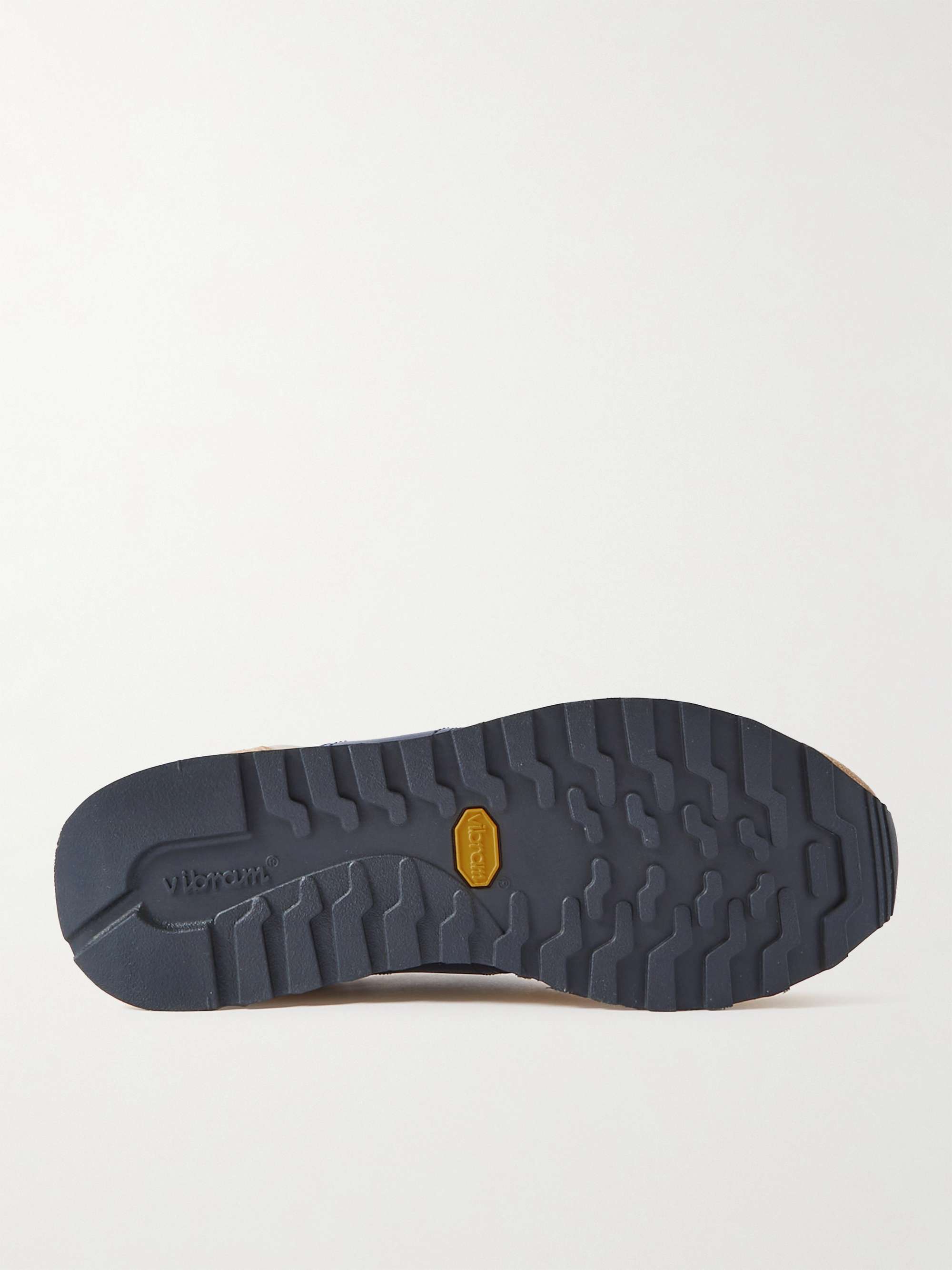PAUL SMITH Eighties Suede, Leather and Shell Sneakers