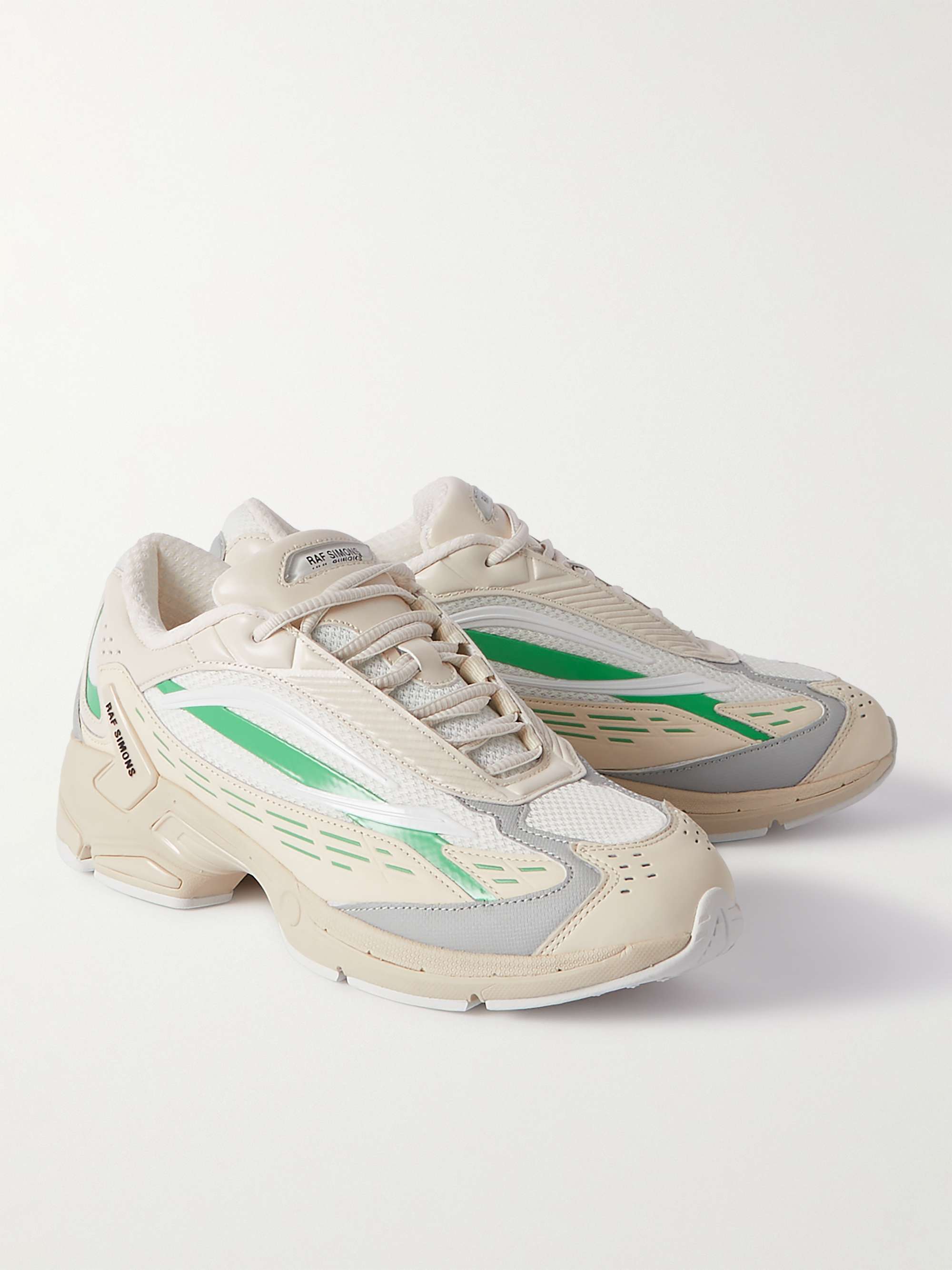 RAF SIMONS Ultrasceptre Mesh and Rubber Sneakers for Men | MR PORTER