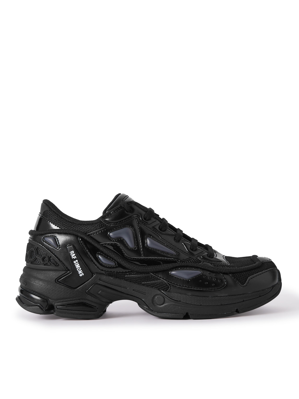 Raf Simons Pharaxus Chunky Sneakers In Black