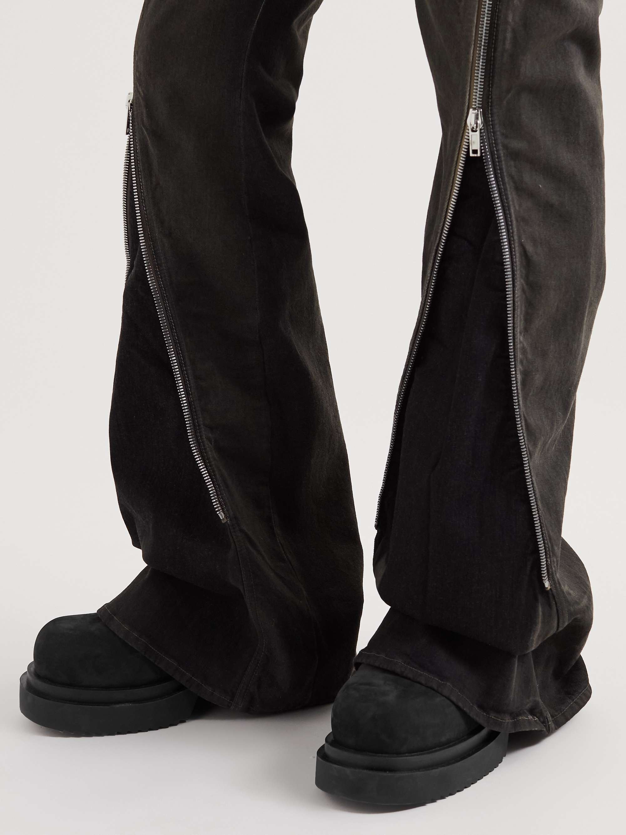 RICK OWENS Beatle Bogun Nubuck Chelsea Boots