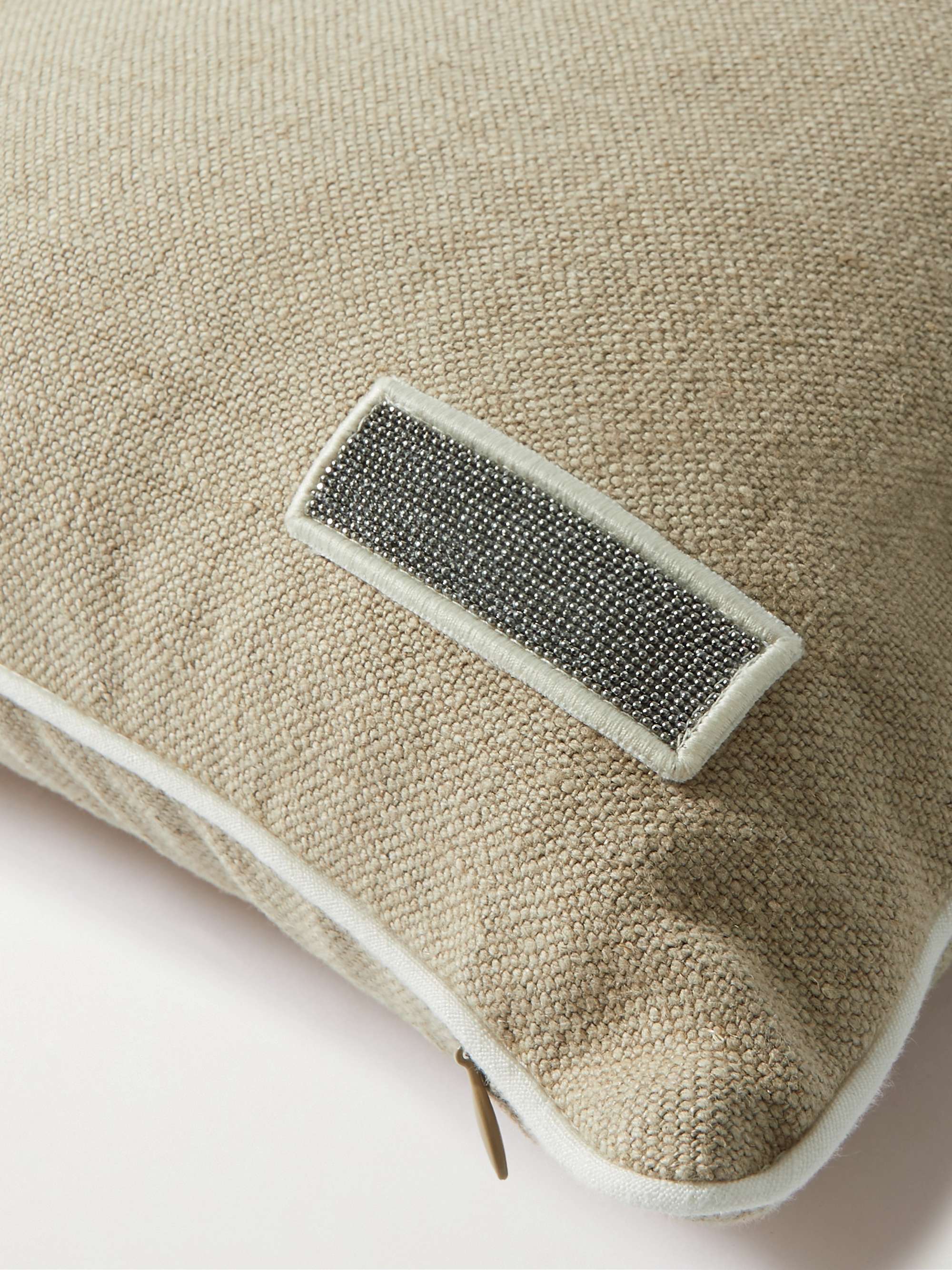 BRUNELLO CUCINELLI リネン エプロン&オーブングローブセット