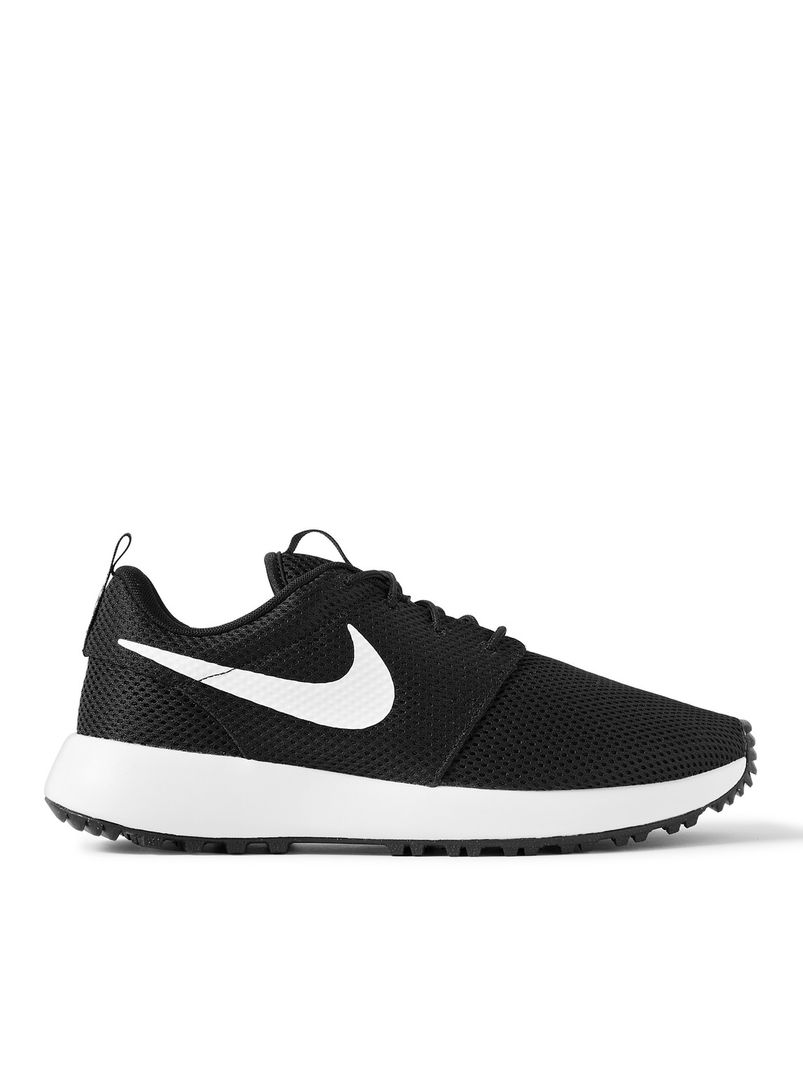 Nike Roshe G Next Nature Coated-mesh Golf Shoes In Black