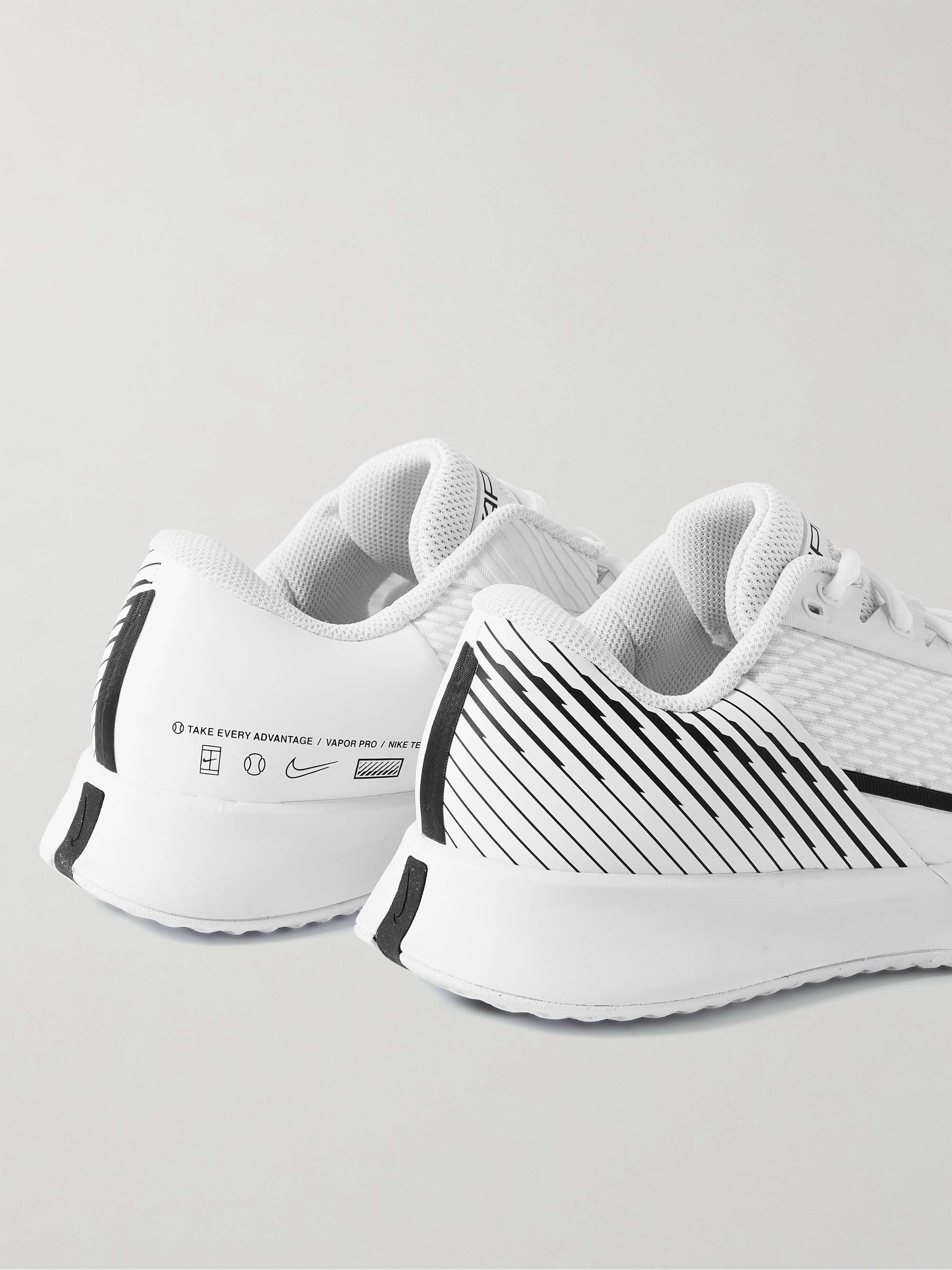 NIKE TENNIS NikeCourt Zoom Vapor Pro 2 Rubber-Trimmed Mesh Sneakers