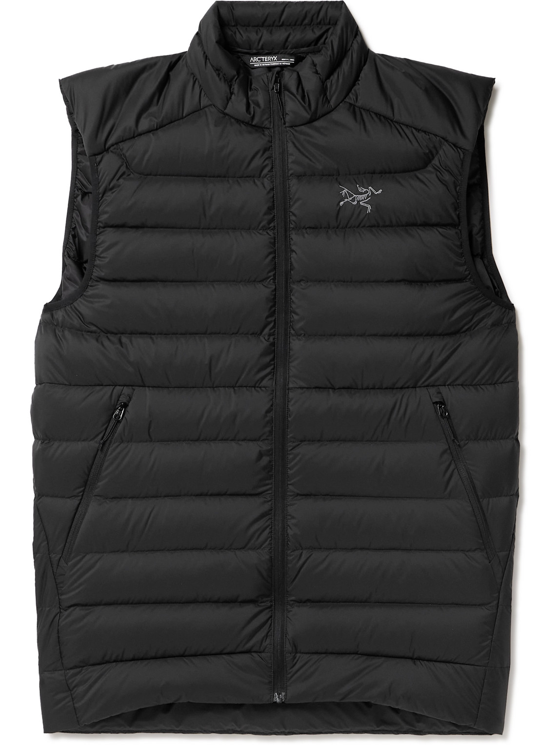 ARC'TERYX CERIUM LT SLIM-FIT PACKABLE QUILTED SHELL DOWN GILET