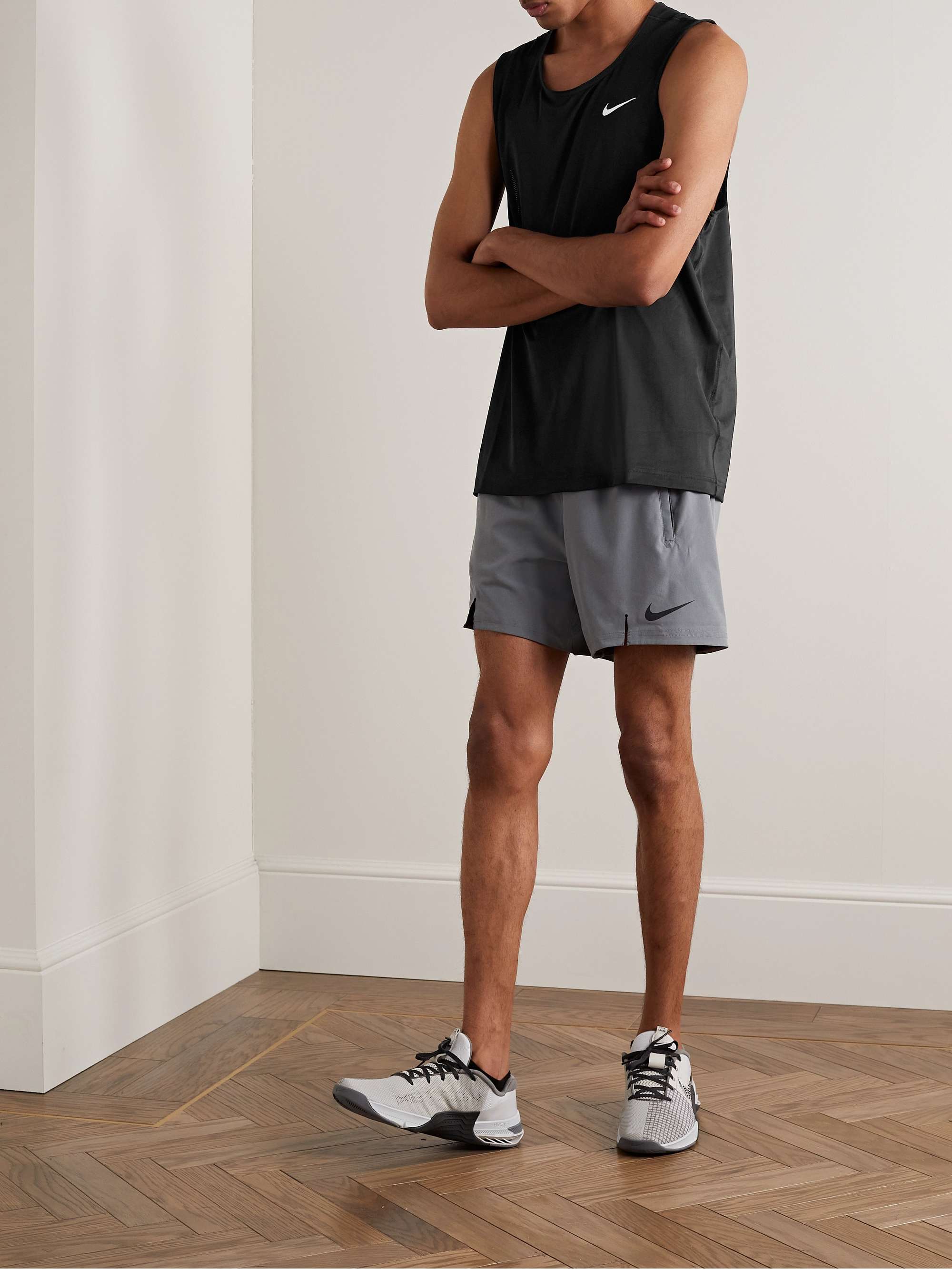 NIKE TRAINING Ready Logo-Print Dri-FIT Tank Top